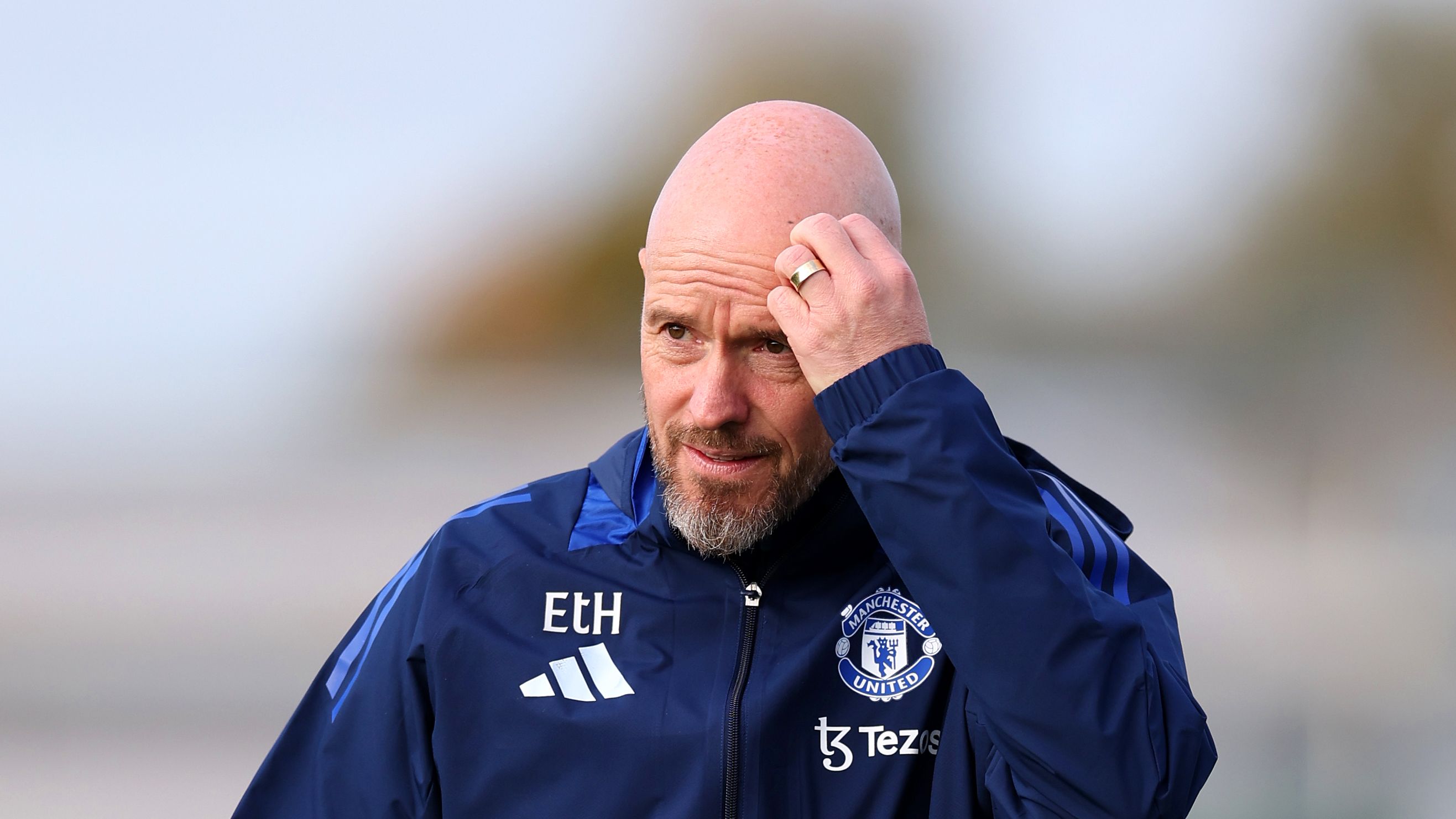 Manchester United Training Session And Press Conference - UEFA Europa League 2024/25 League Phase MD3