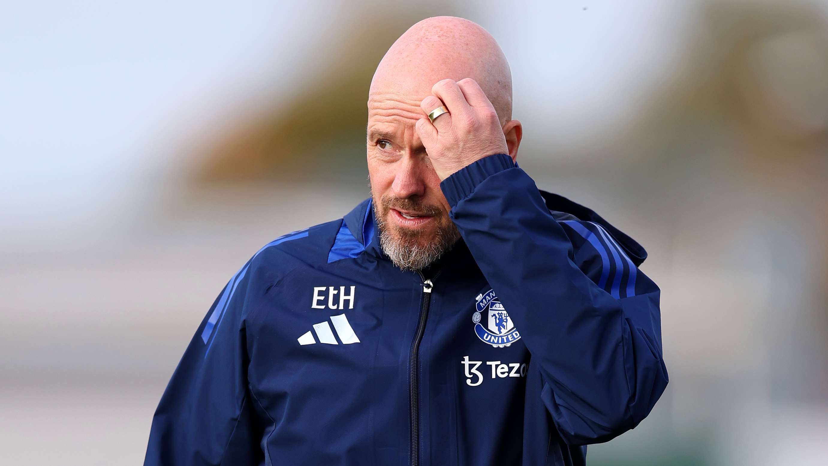 Manchester United Training Session And Press Conference - UEFA Europa League 2024/25 League Phase MD3