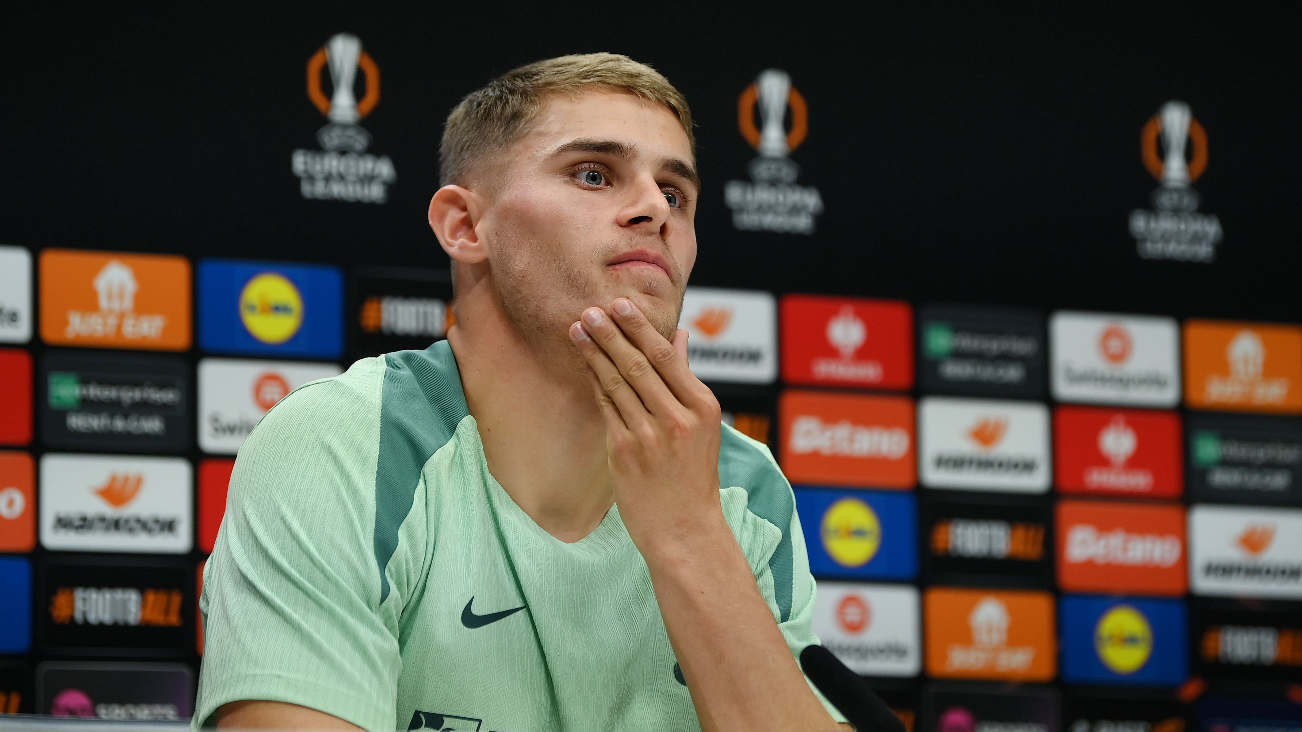 Tottenham Hotspur Training Session And Press Conference - UEFA Europa League 2024/25 League Phase MD3