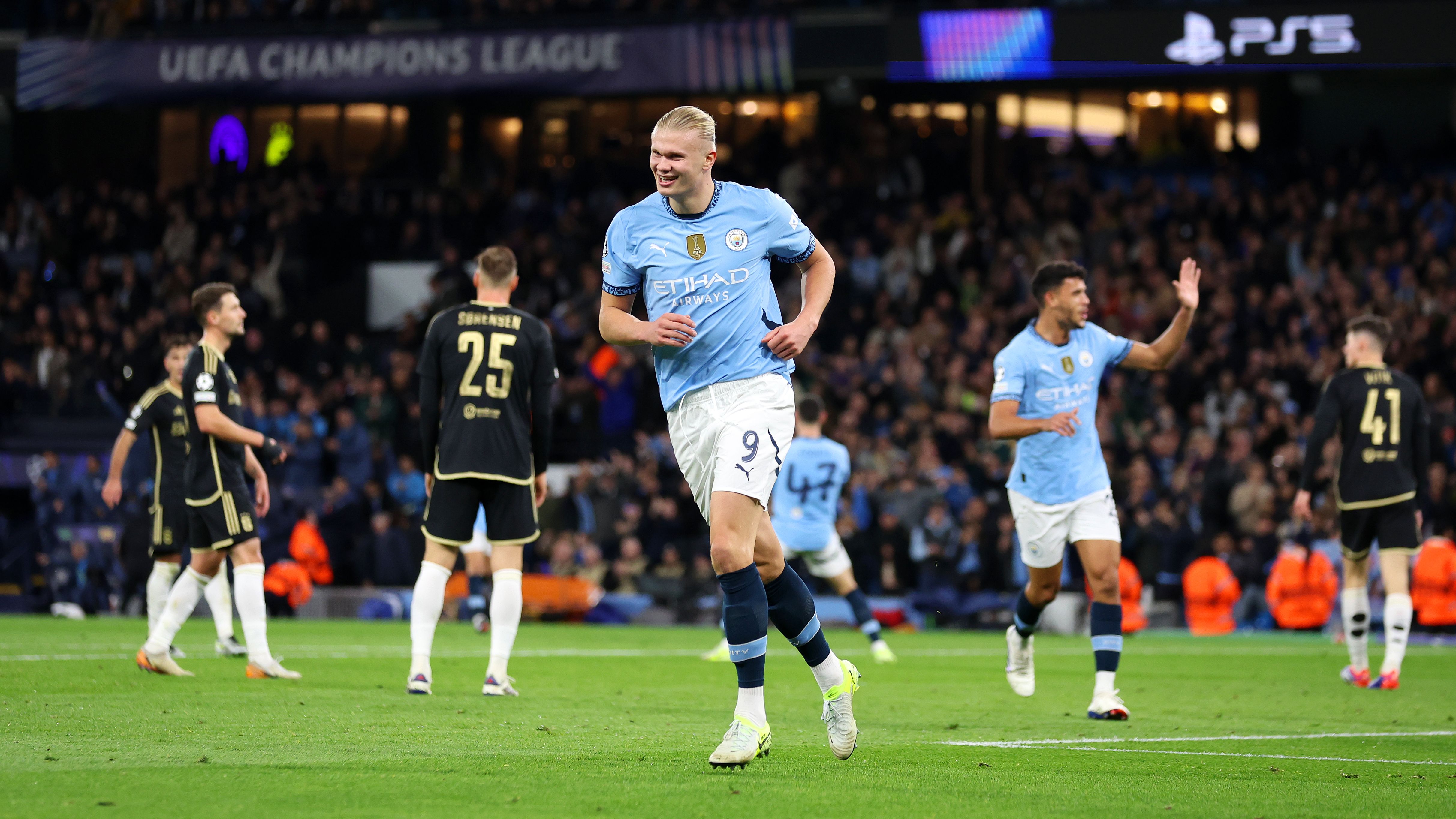 Manchester City v AC Sparta Praha - UEFA Champions League 2024/25 League Phase MD3