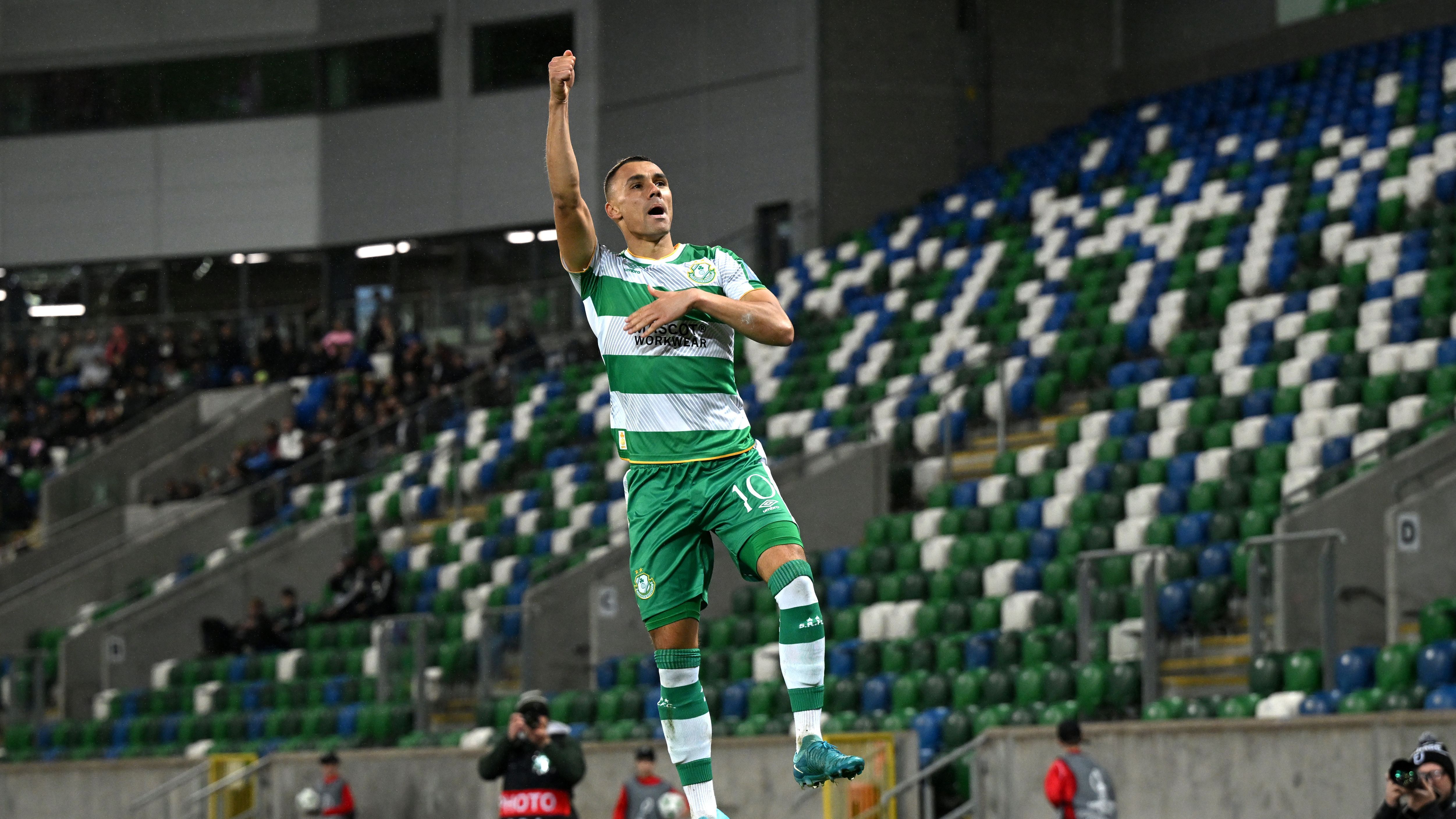 Larne FC v Shamrock Rovers FC - UEFA Conference League 2024/25 League Phase MD2