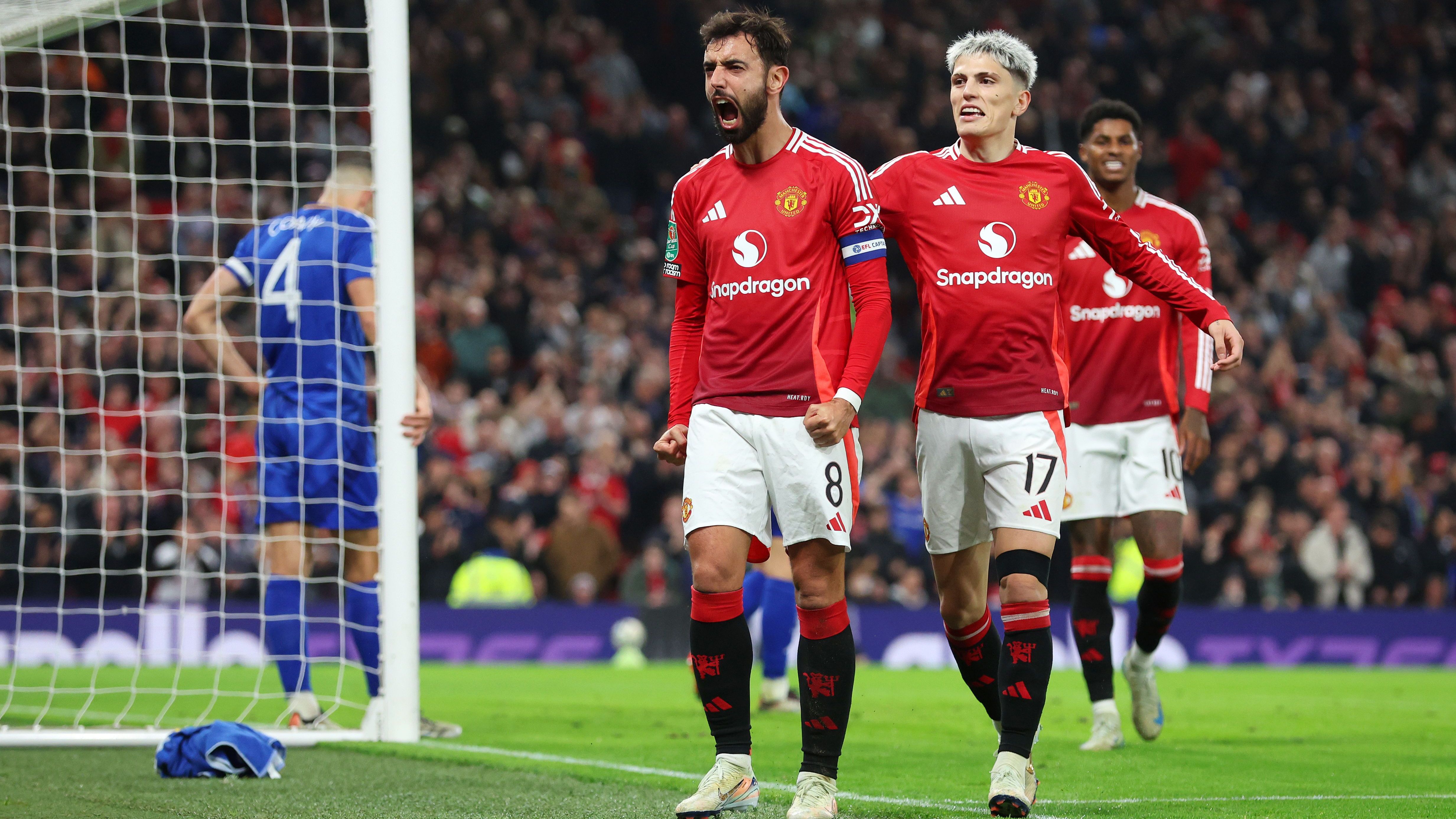 Manchester United v Leicester City - Carabao Cup Fourth Round