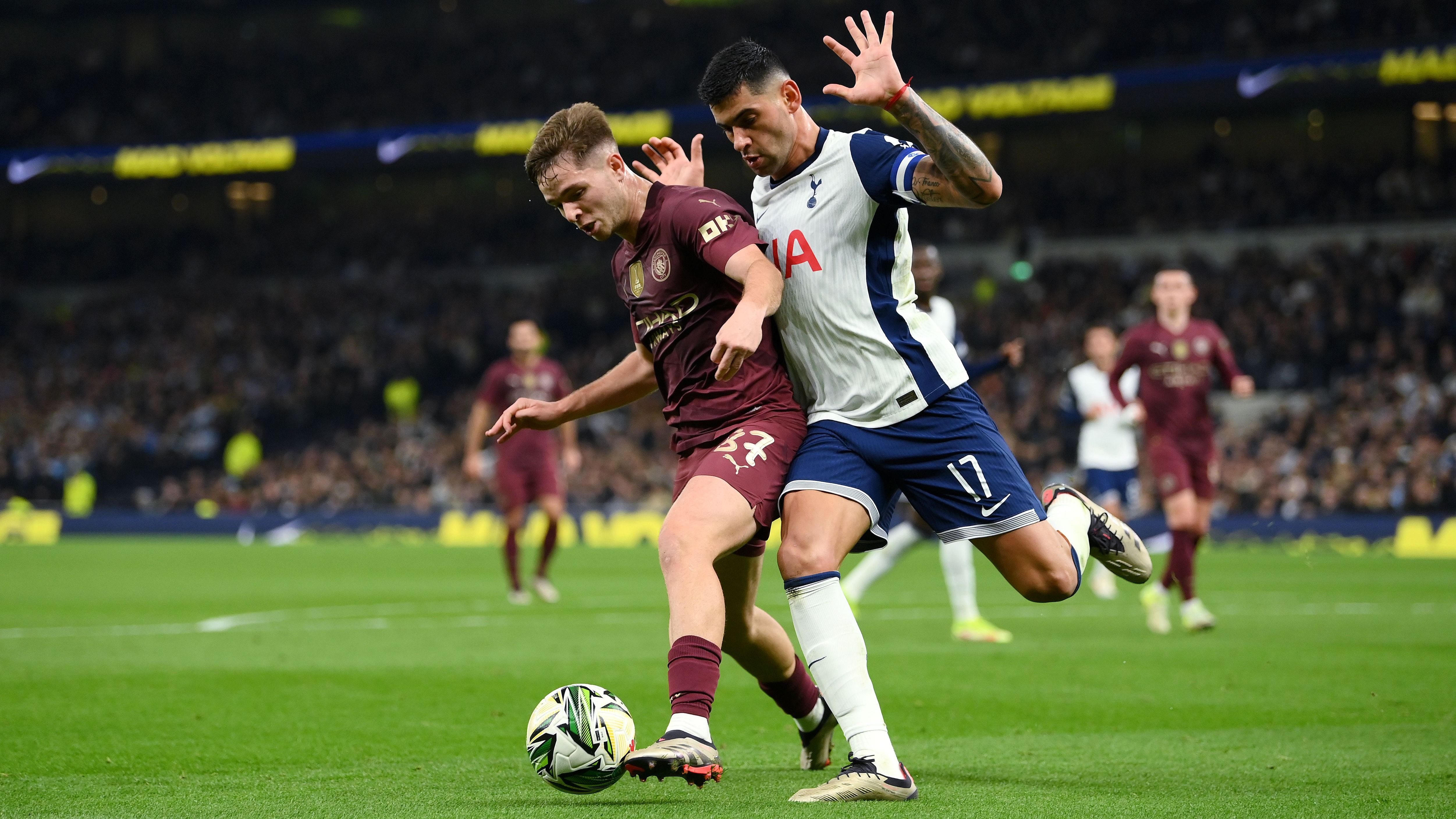 Tottenham Hotspur v Manchester City - Carabao Cup Fourth Round