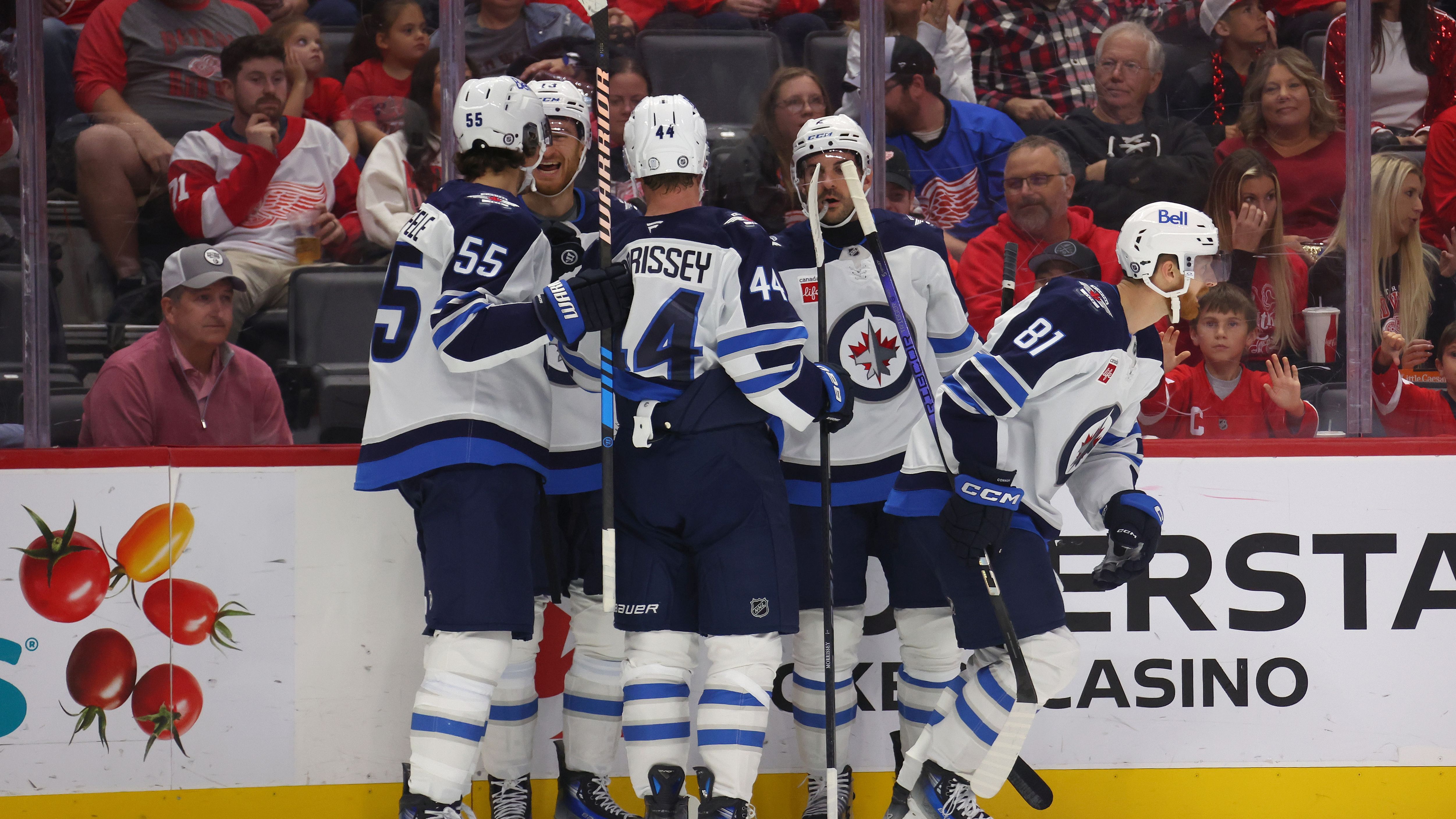 Winnipeg Jets v Detroit Red Wings