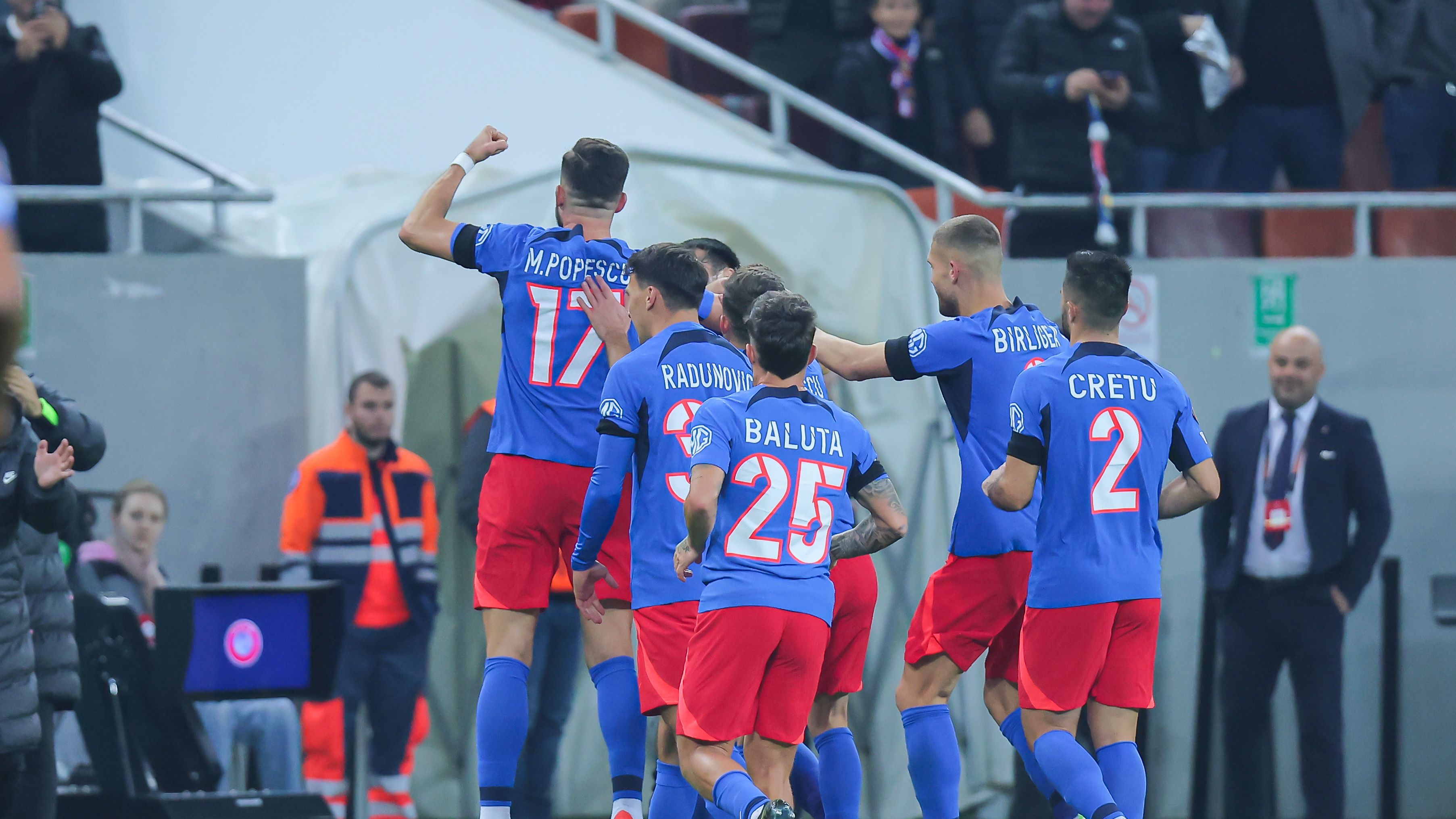 Fotbal Club FCSB v FC Midtjylland - UEFA Europa League 2024/25 League Phase MD4