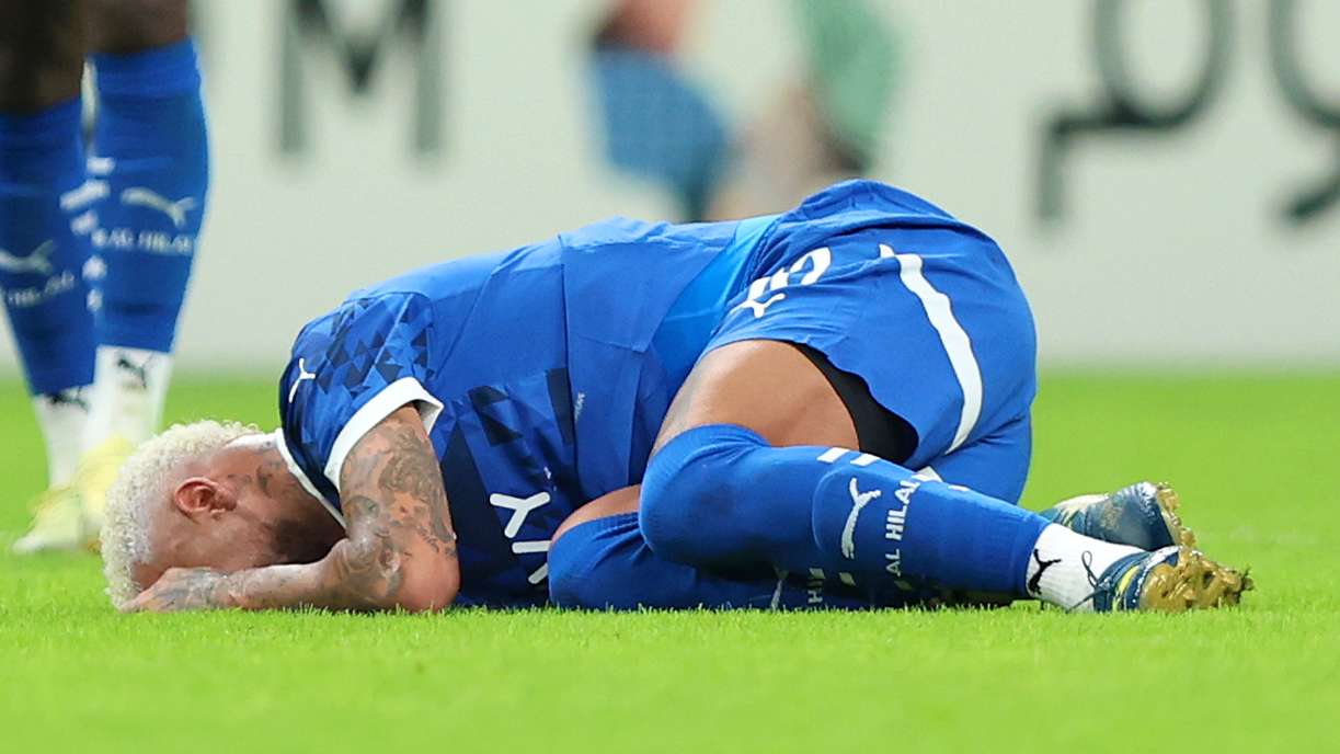 Neymar injured again! Brazil star limps off just 30 minutes after coming  off the bench for only his second Al-Hilal appearance since return from ACL  horror | Goal.com