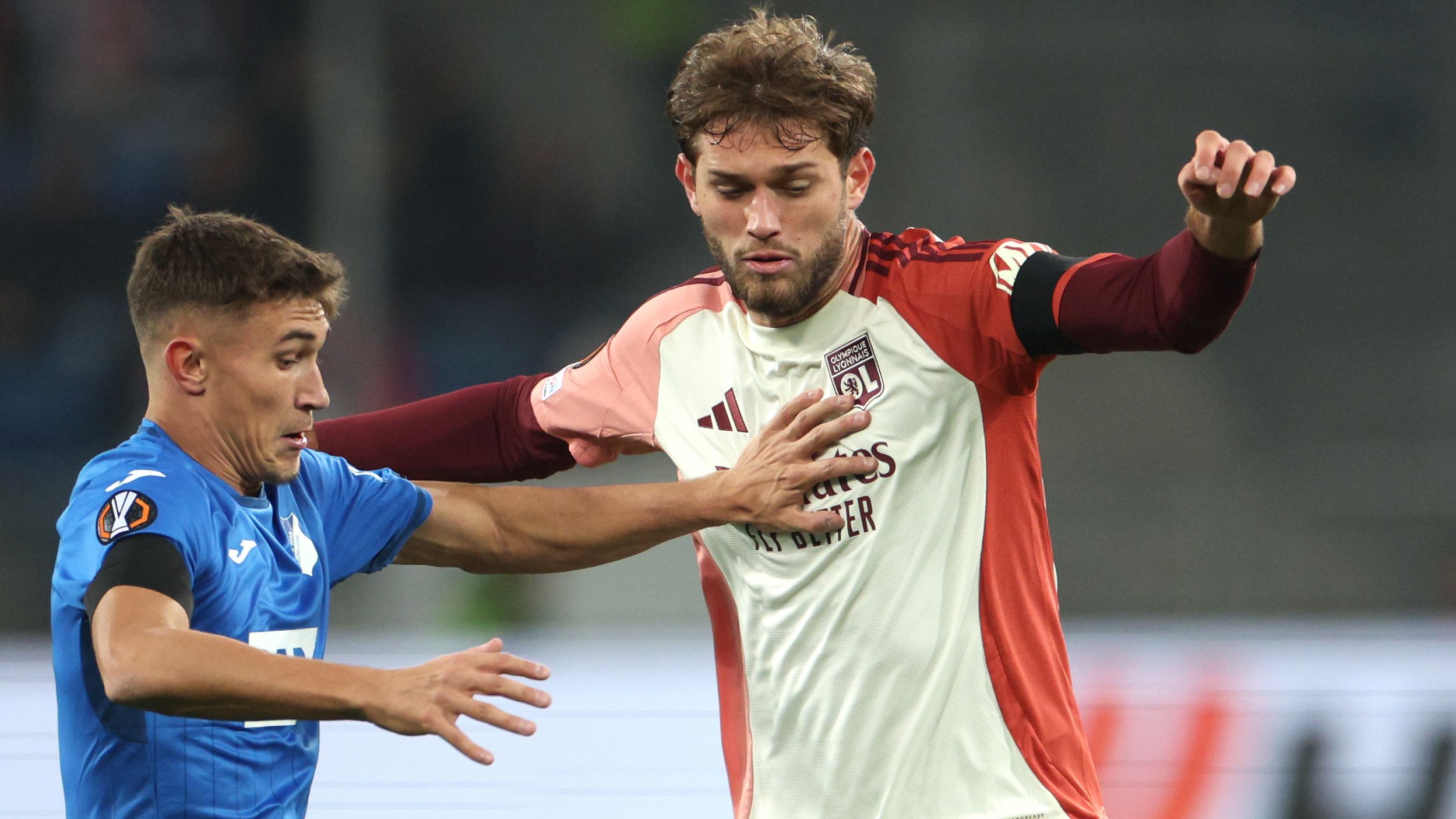 TSG 1899 Hoffenheim v Olympique Lyonnais - UEFA Europa League 2024/25 League Phase MD4