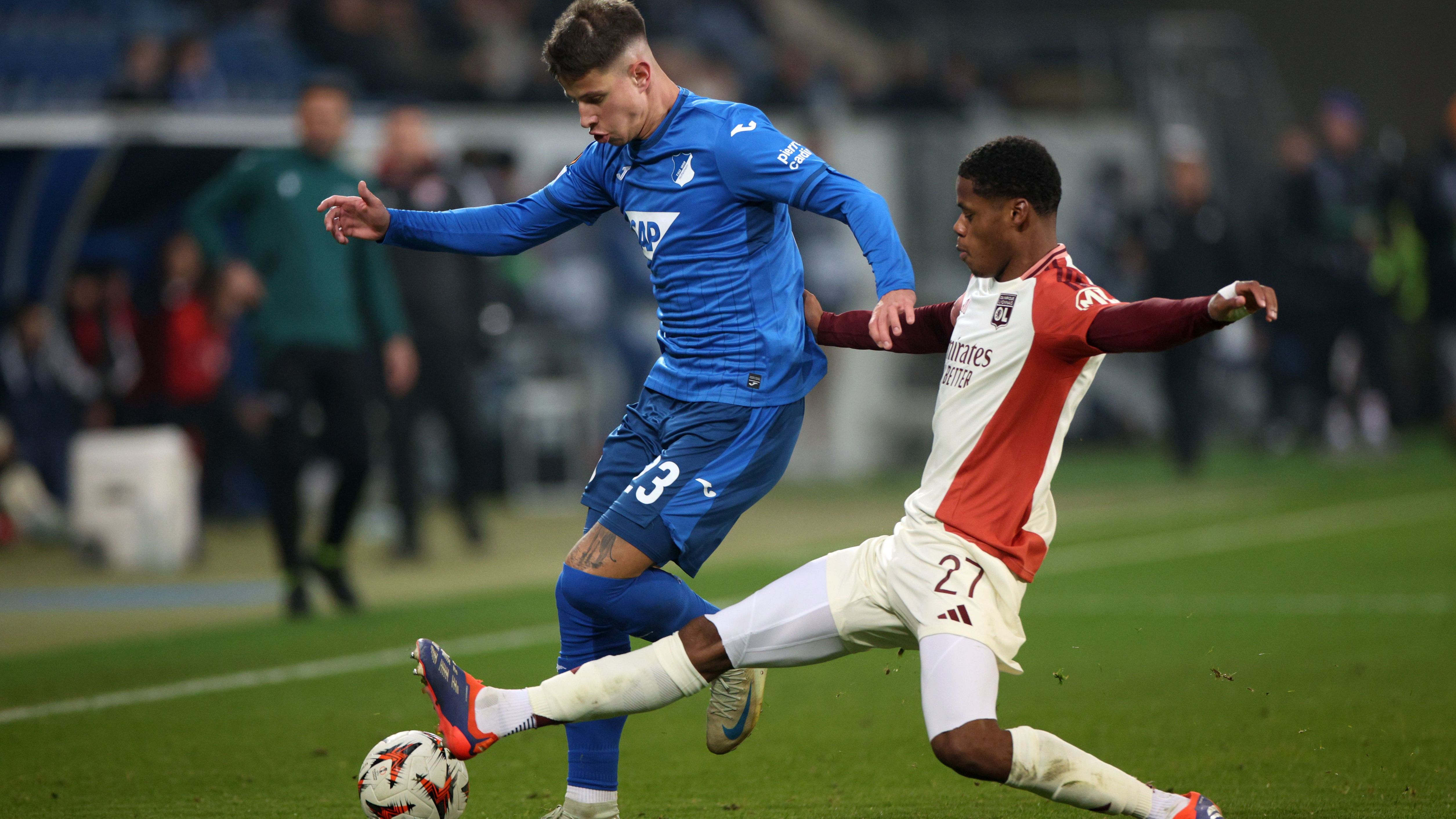 TSG 1899 Hoffenheim v Olympique Lyonnais - UEFA Europa League 2024/25 League Phase MD4