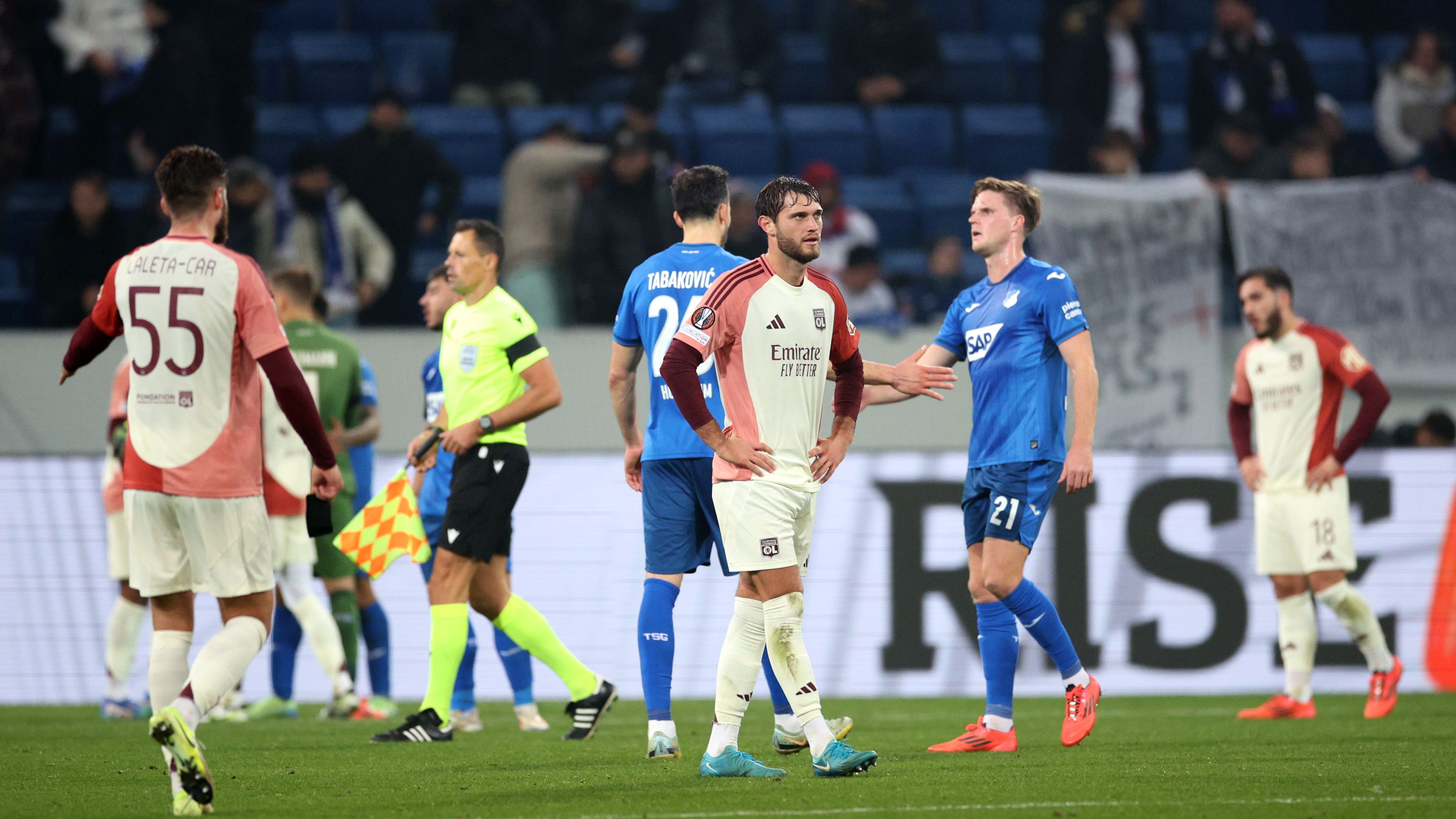 TSG 1899 Hoffenheim v Olympique Lyonnais - UEFA Europa League 2024/25 League Phase MD4