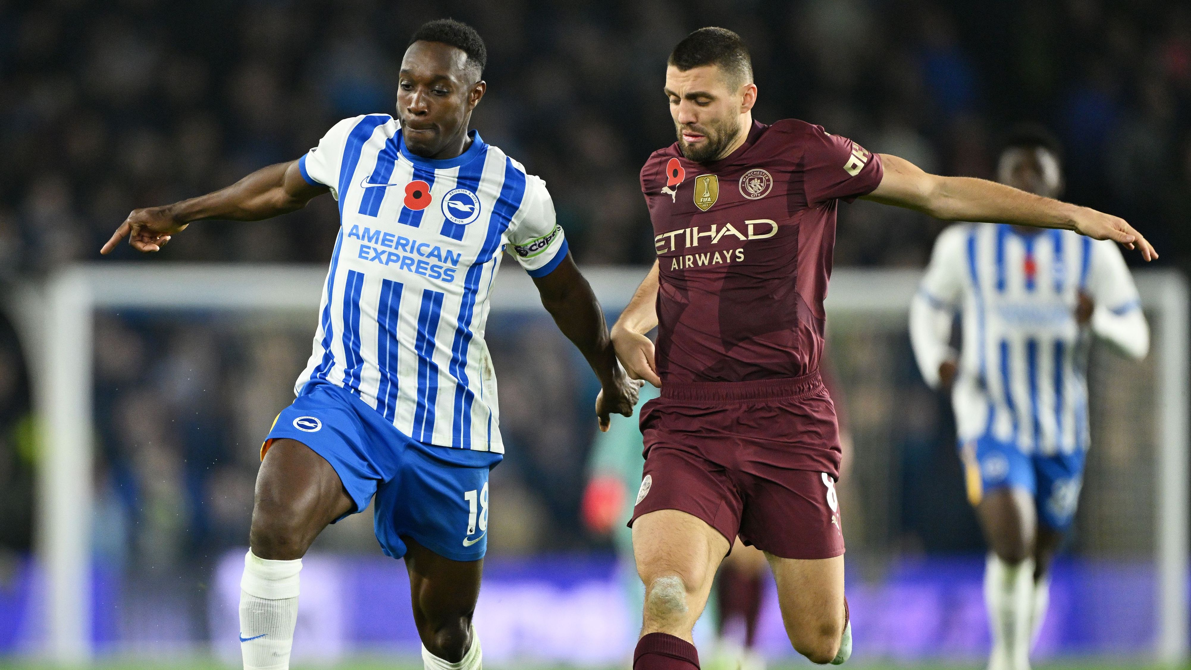 Brighton & Hove Albion FC v Manchester City FC - Premier League