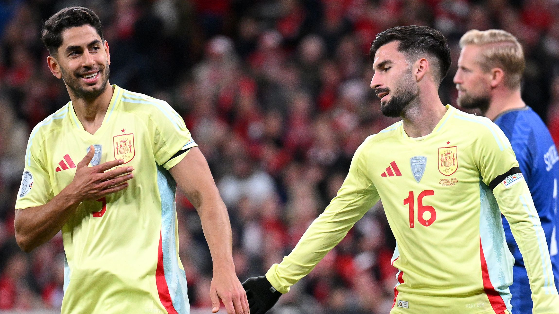 Denmark v Spain - UEFA Nations League 2024/25 League A Group A4