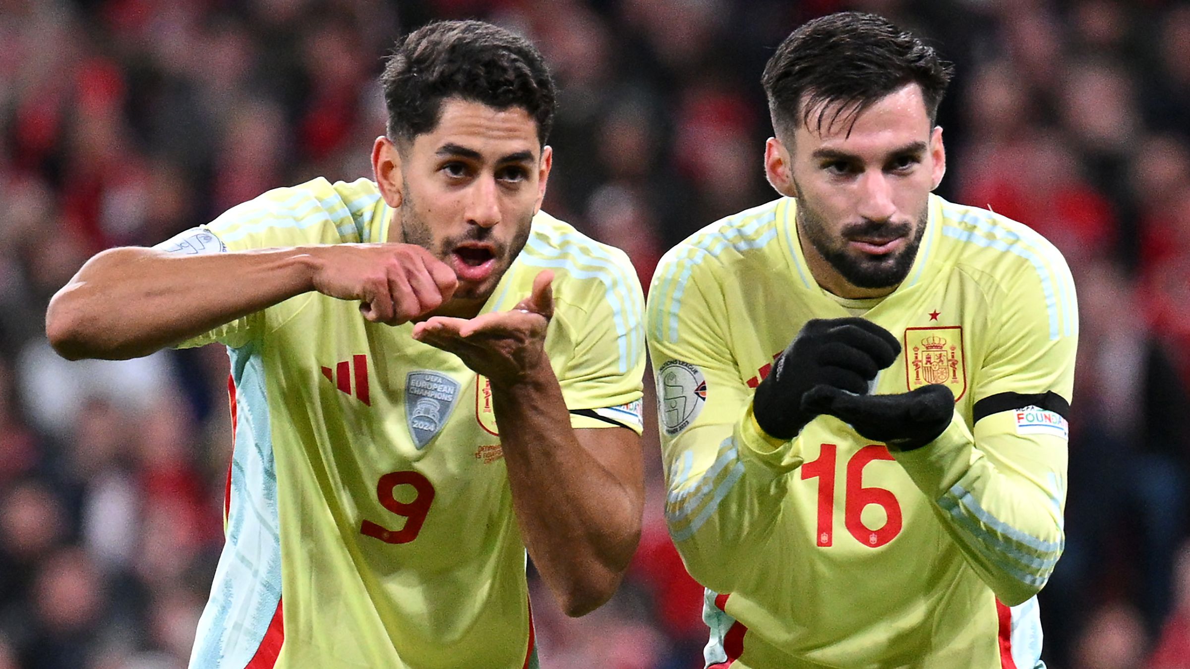 Denmark v Spain - UEFA Nations League 2024/25 League A Group A4