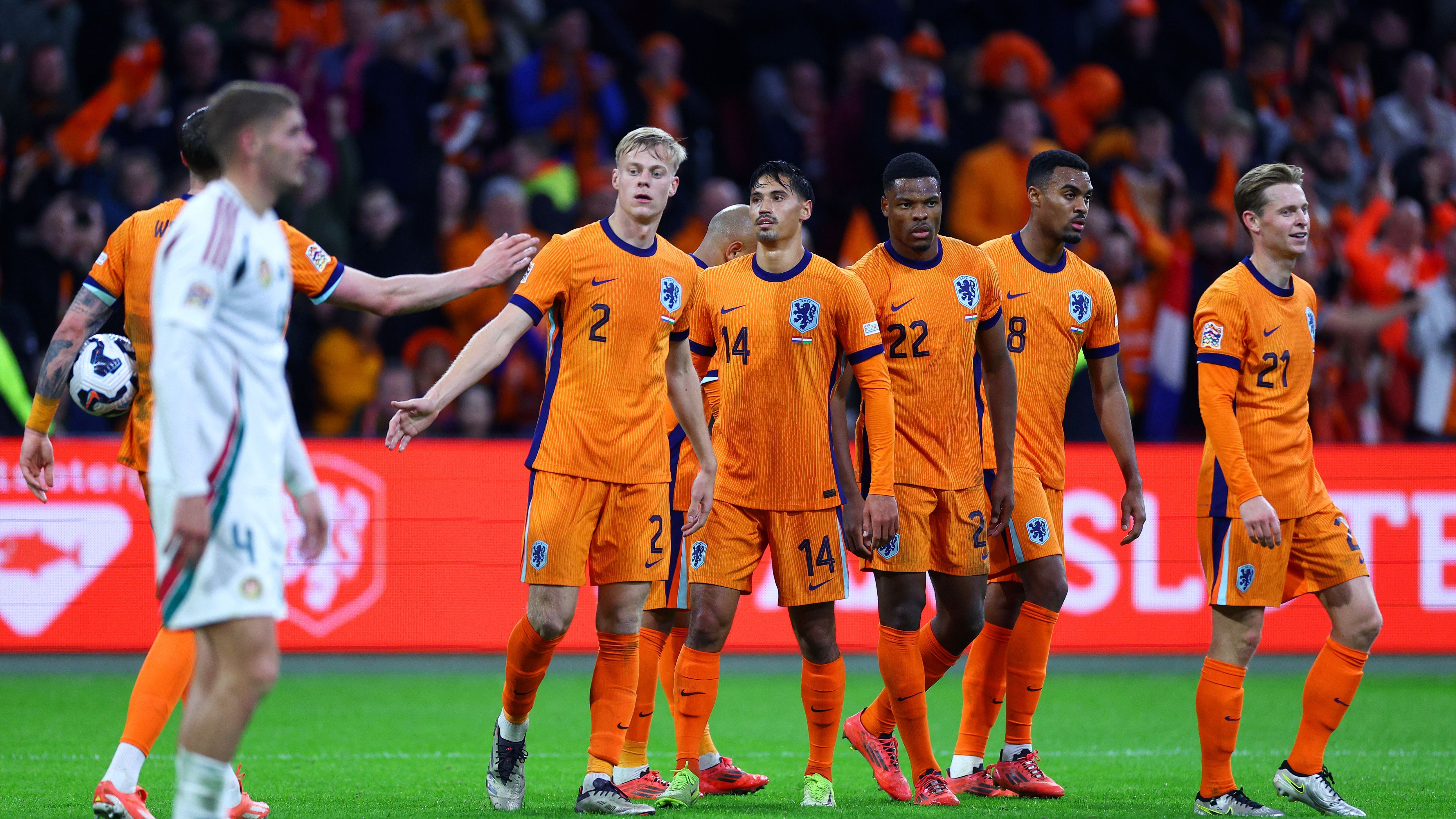Netherlands v Hungary - UEFA Nations League 2024/25 League A Group A3