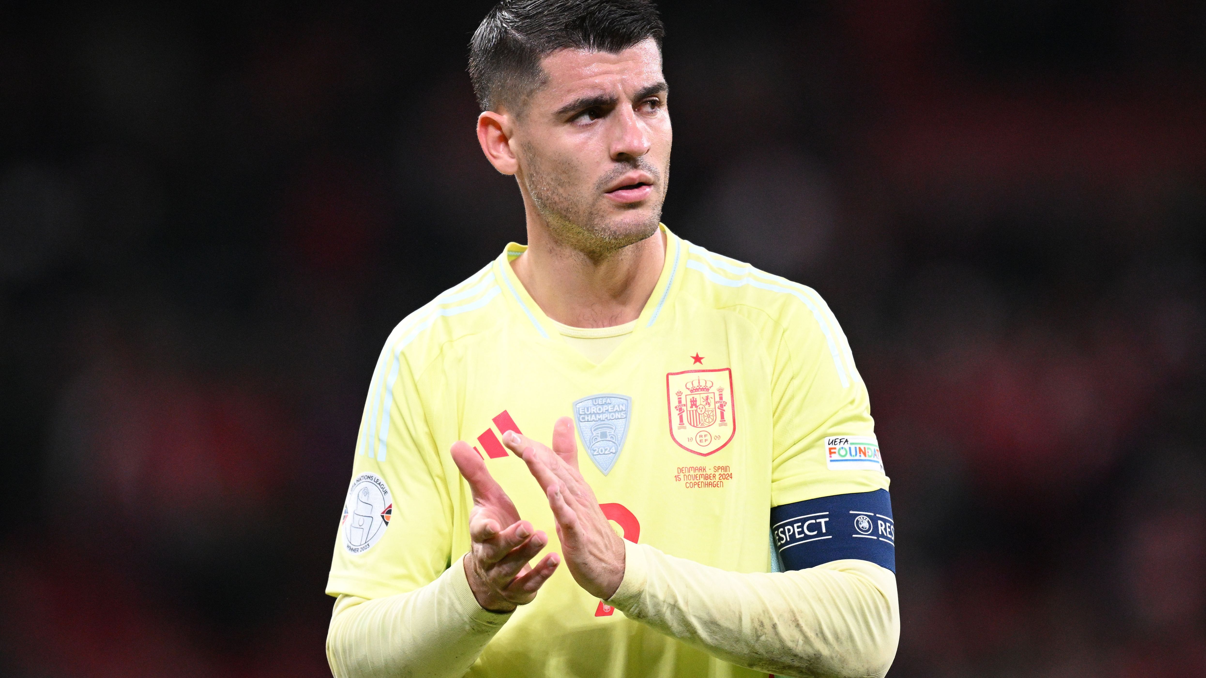 Denmark v Spain - UEFA Nations League 2024/25 League A Group A4