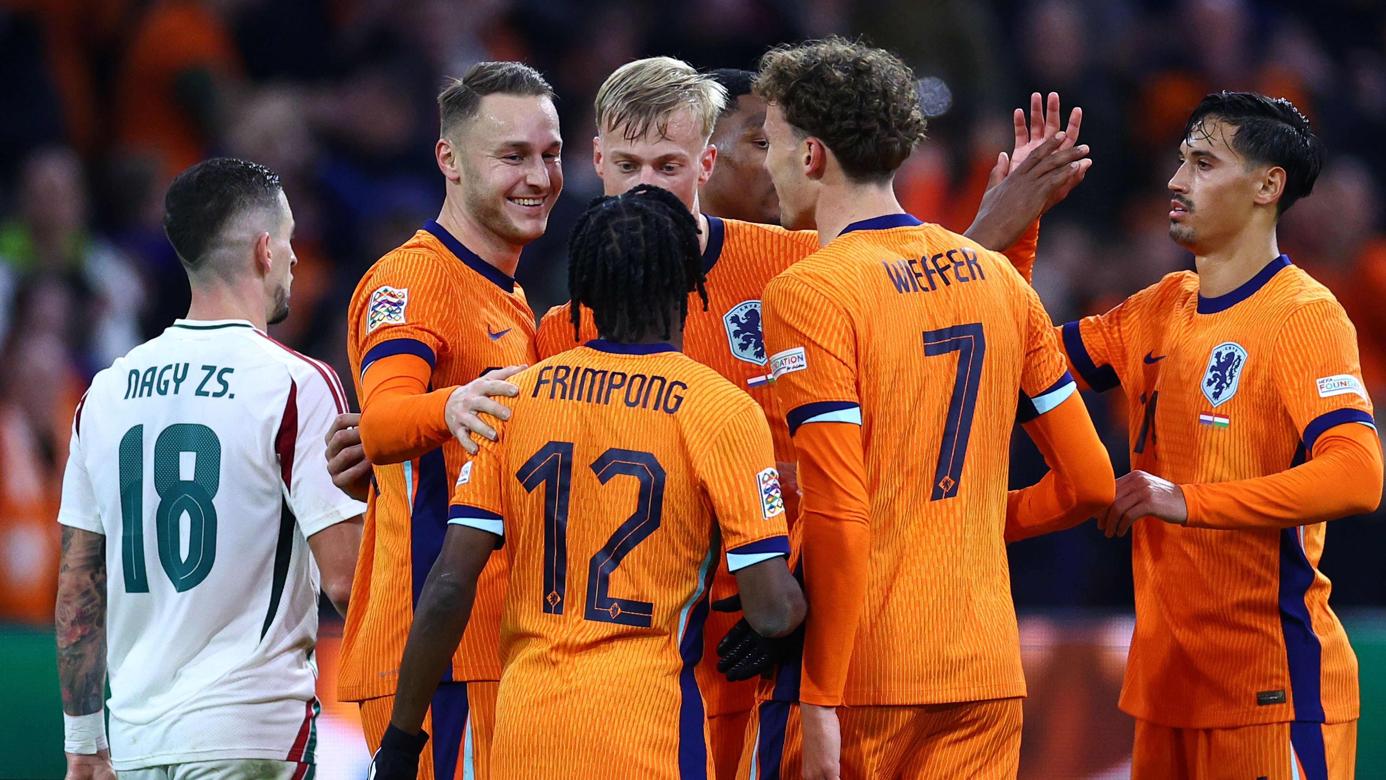 Netherlands v Hungary - UEFA Nations League 2024/25 League A Group A3