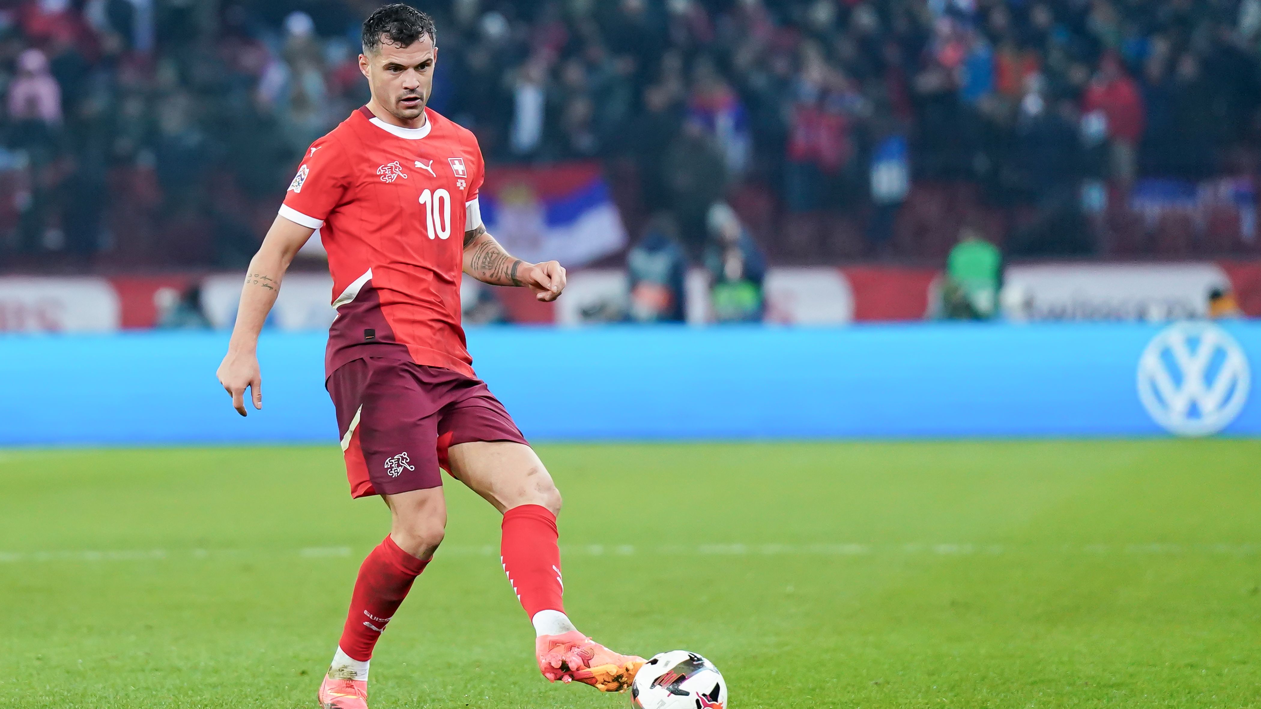 Switzerland v Serbia - UEFA Nations League 2024/25 League A Group A4