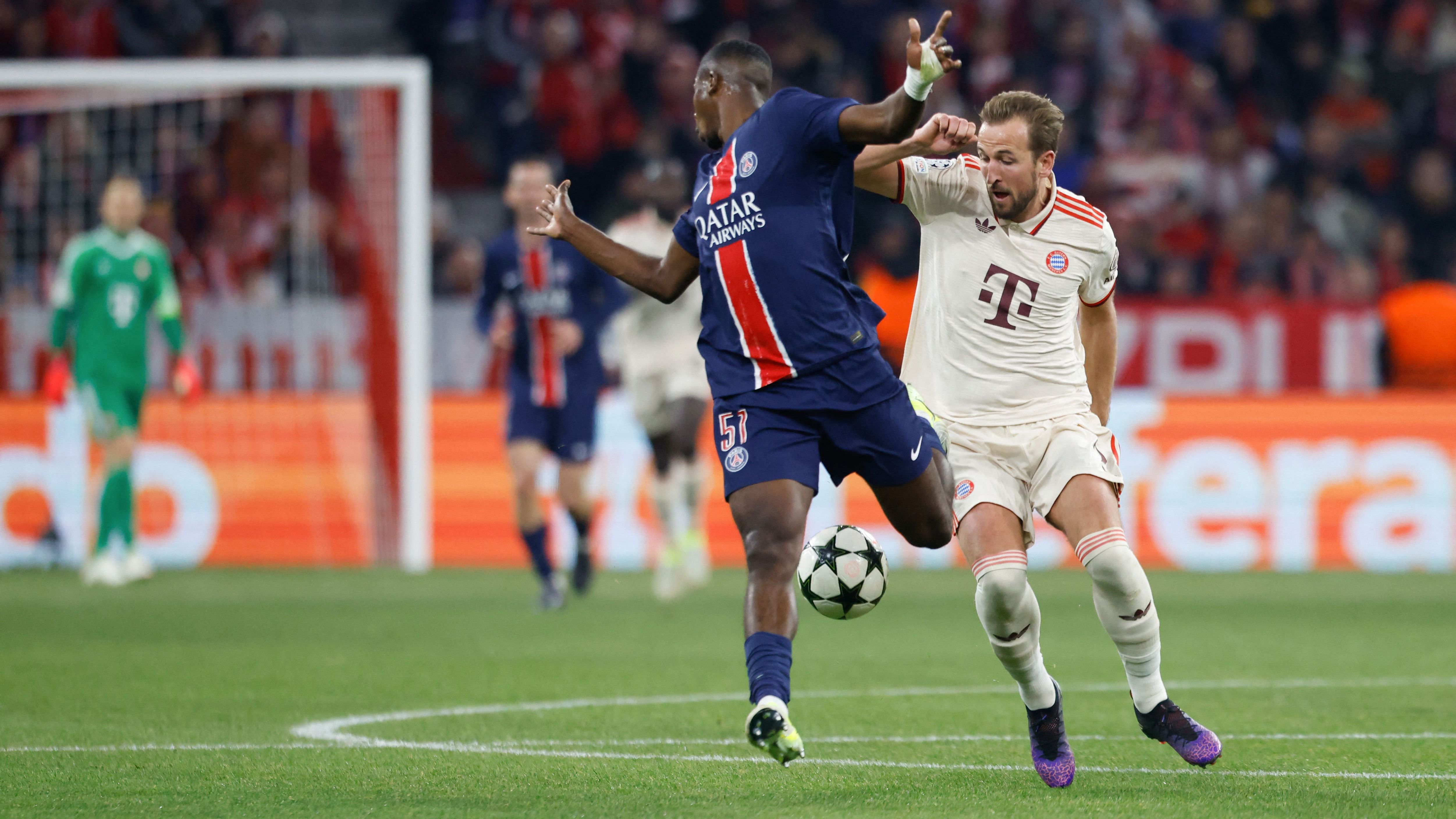 TOPSHOT-FBL-EUR-C1-BAYERN MUNICH-PSG