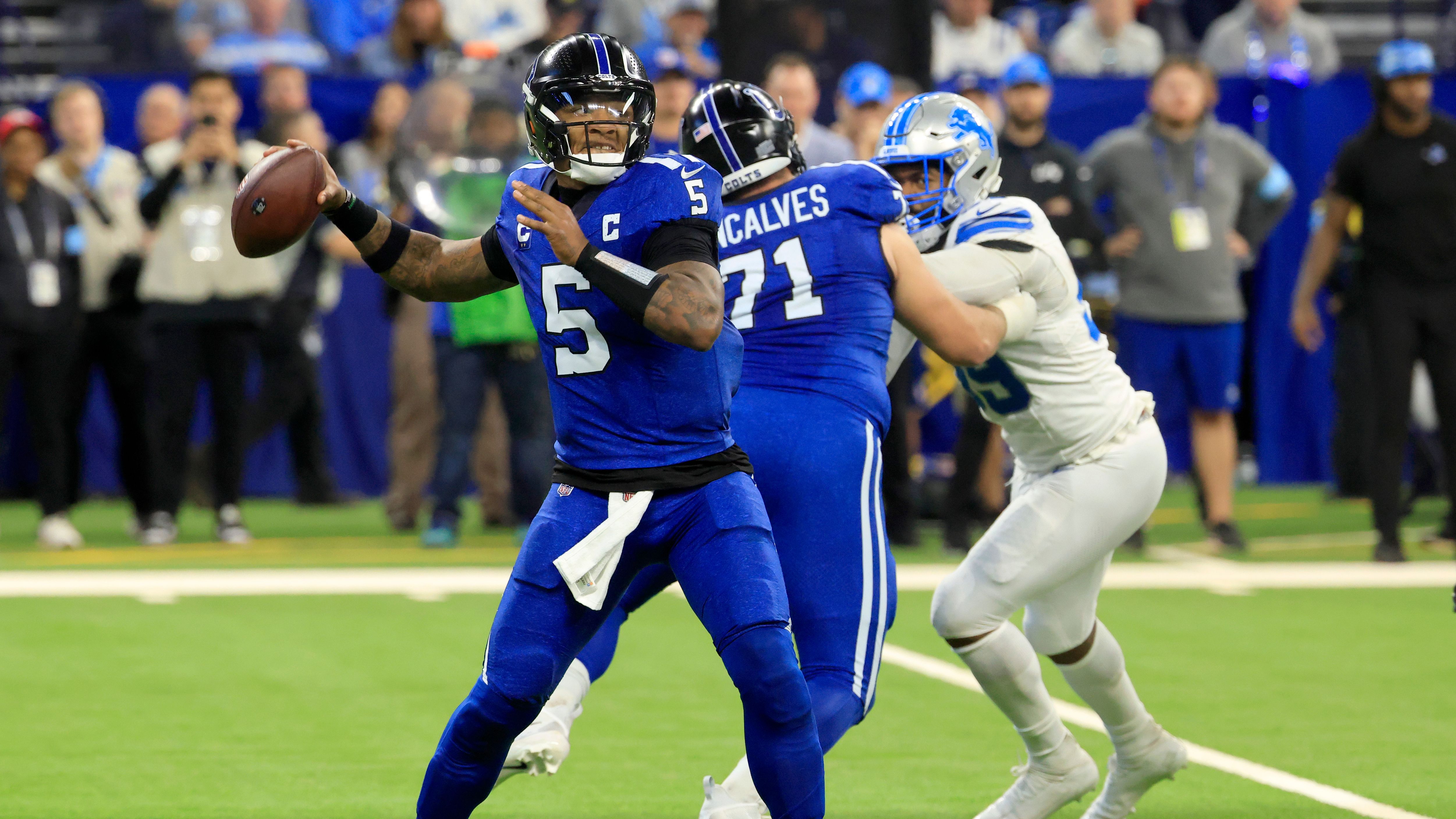 Detroit Lions v Indianapolis Colts