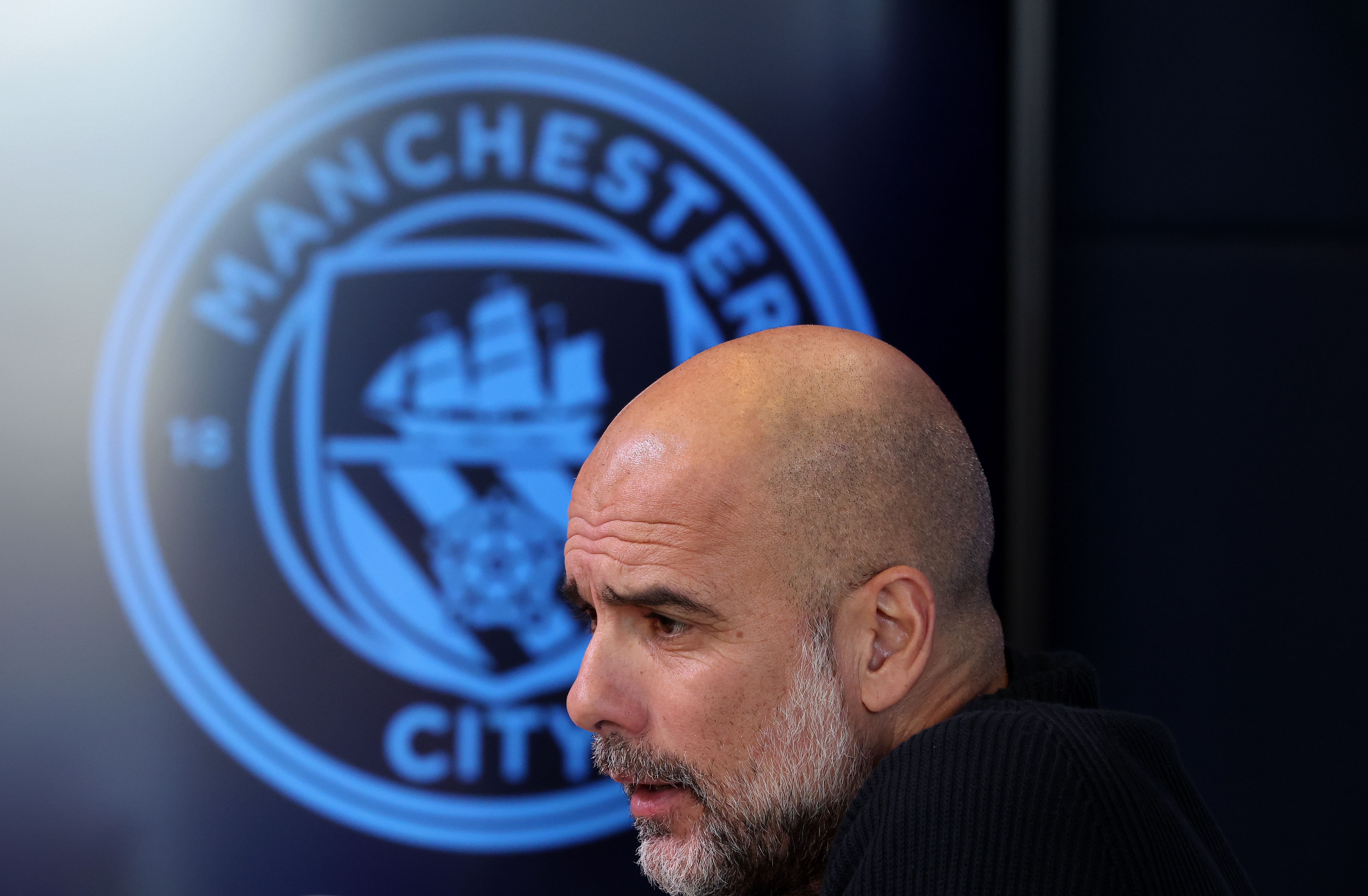 Manchester City Training Session And Press Conference - UEFA Champions League 2024/25 League Phase MD5