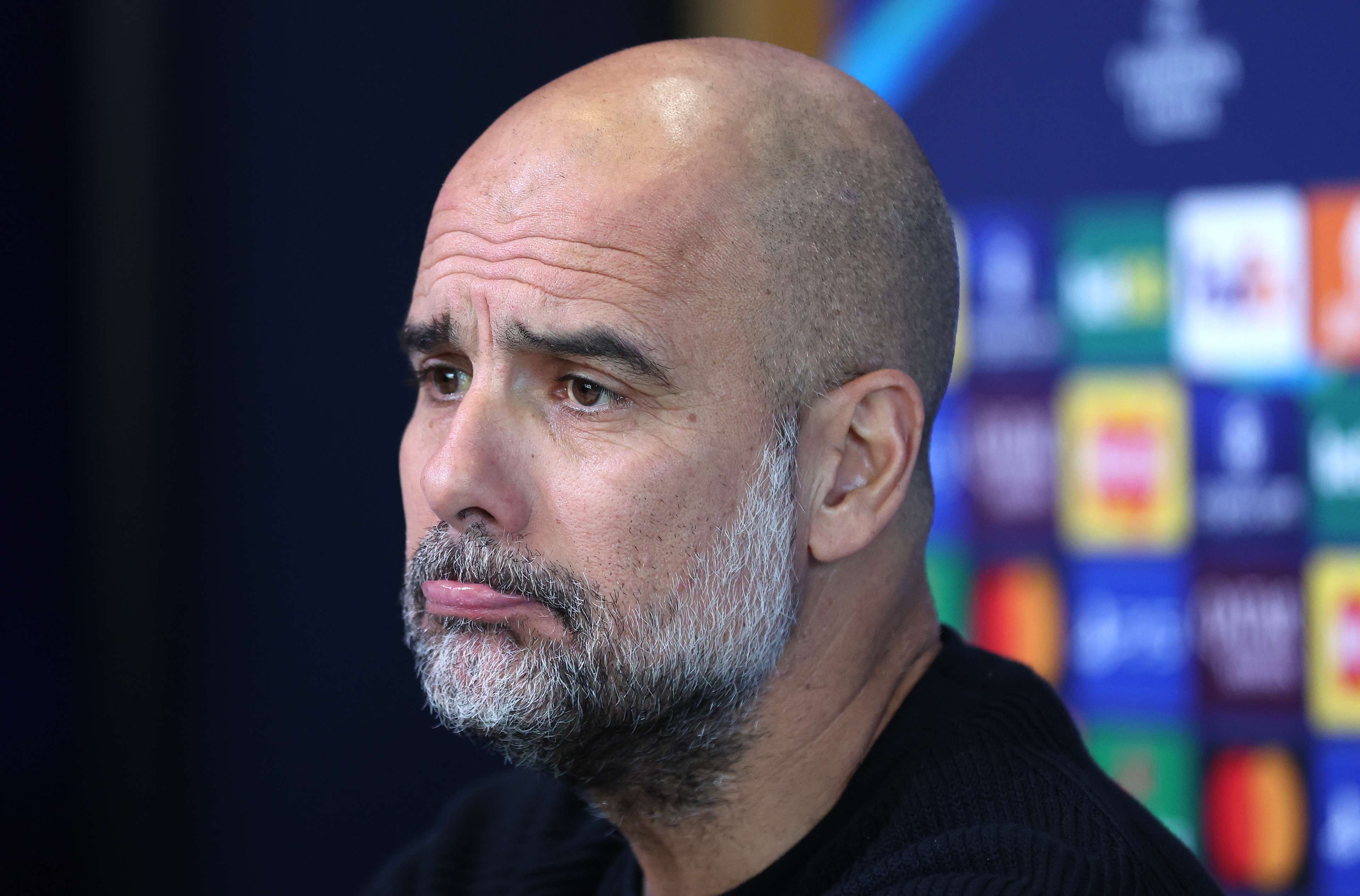 Manchester City Training Session And Press Conference - UEFA Champions League 2024/25 League Phase MD5