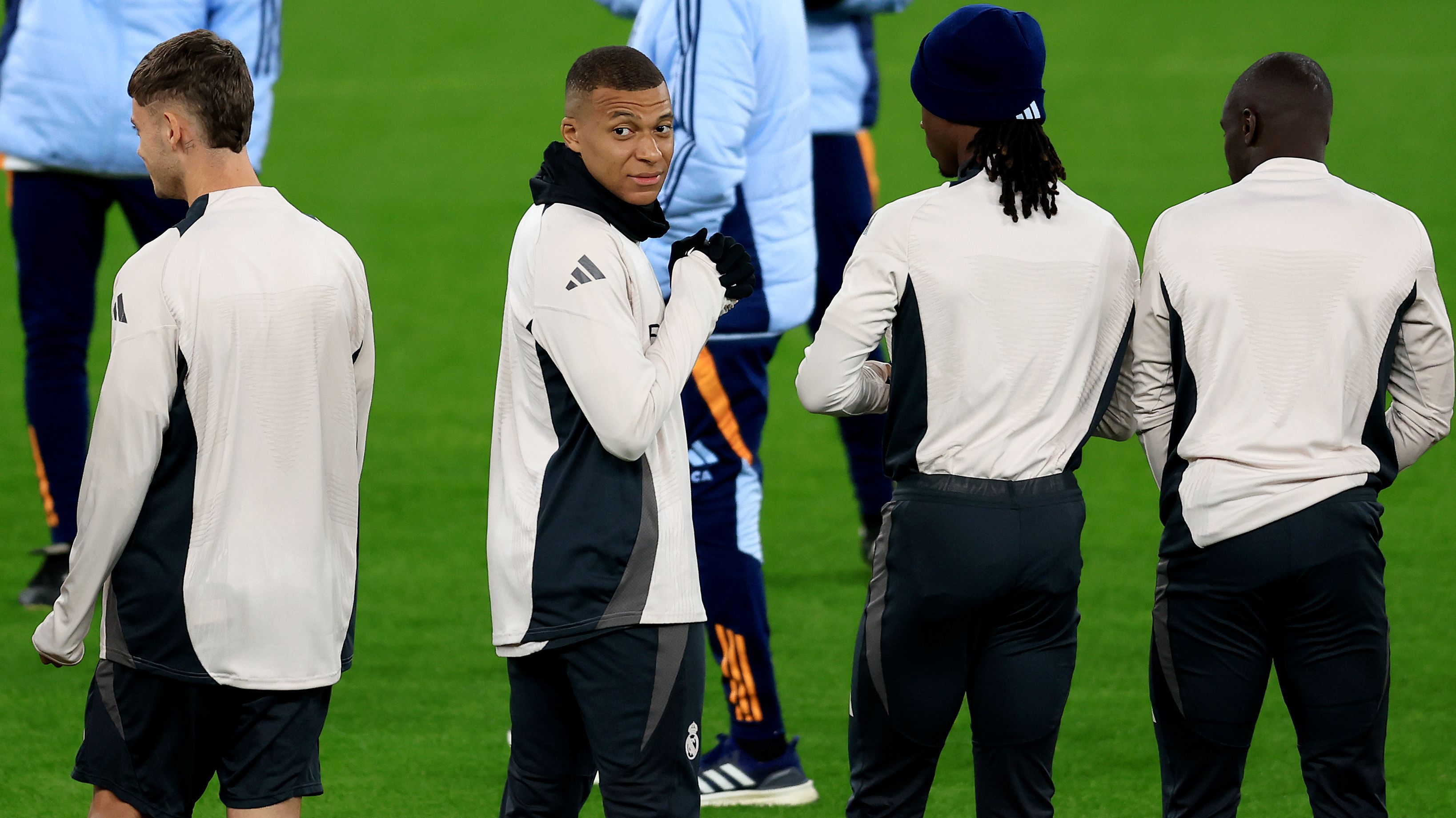 Real Madrid C.F. Training Session And Press Conference - UEFA Champions League 2024/25 League Phase MD5