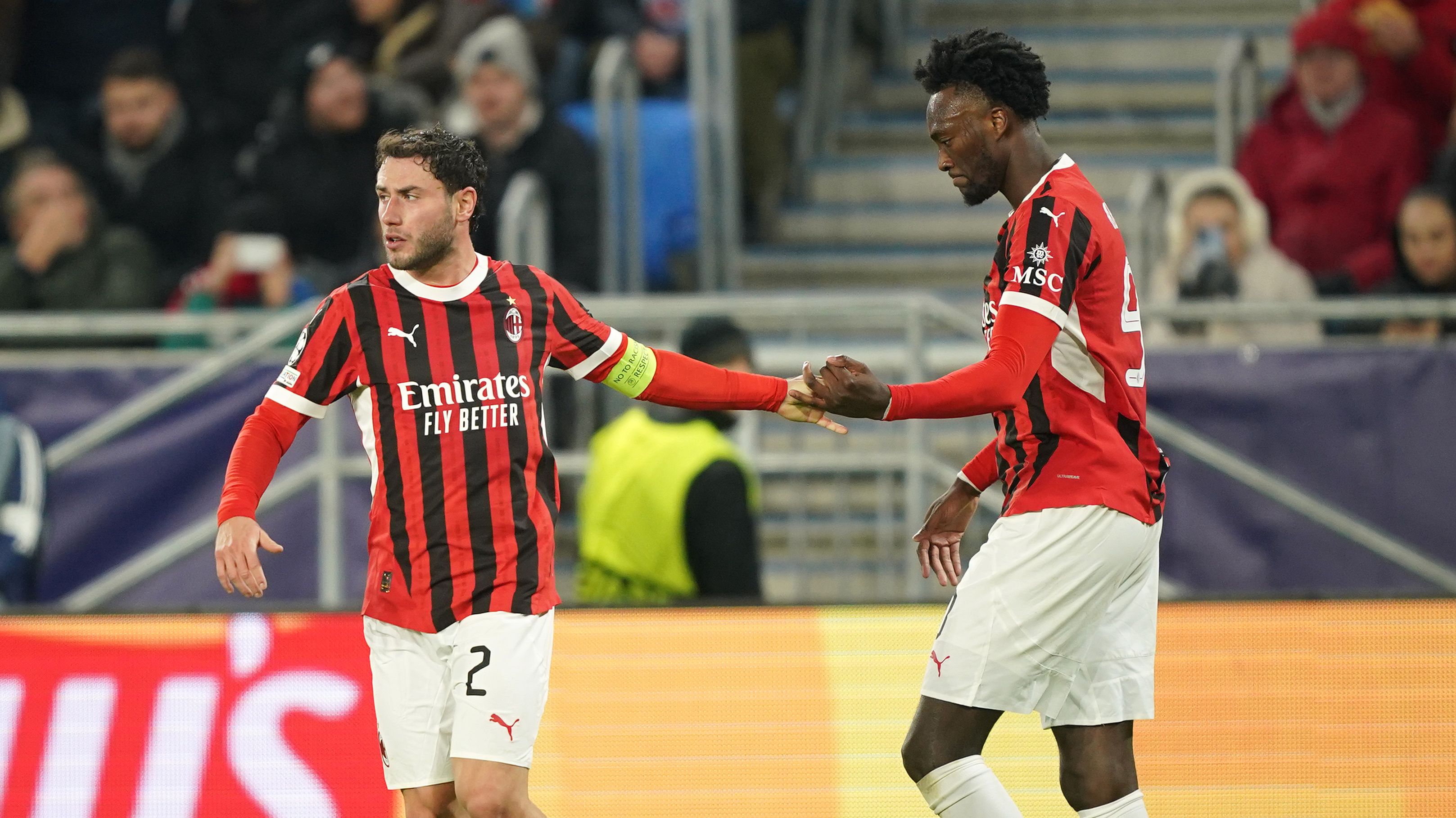 SK Slovan Bratislava v AC Milan - UEFA Champions League 2024/25 League Phase MD5