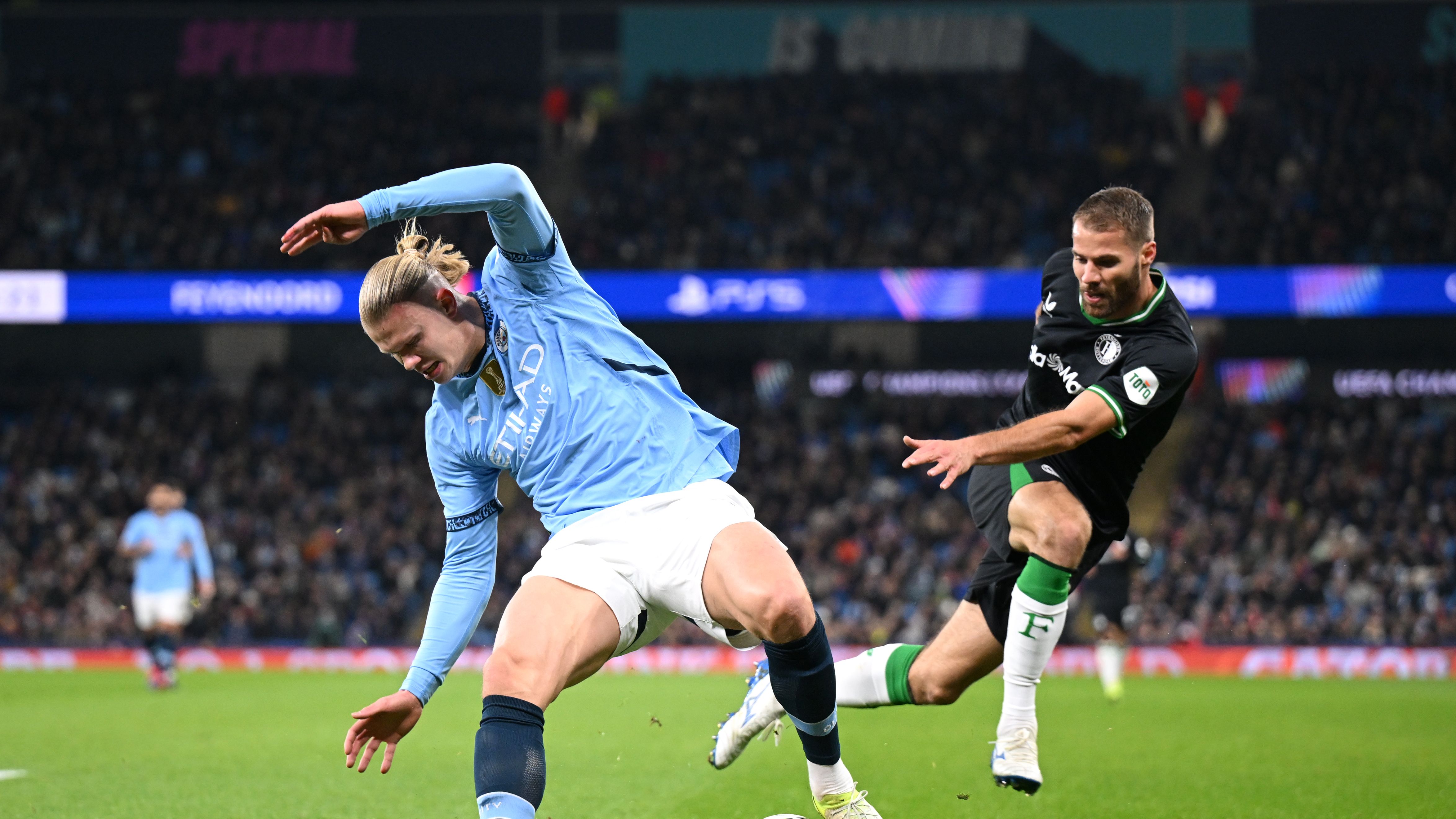 Manchester City v Feyenoord - UEFA Champions League 2024/25 League Phase MD5