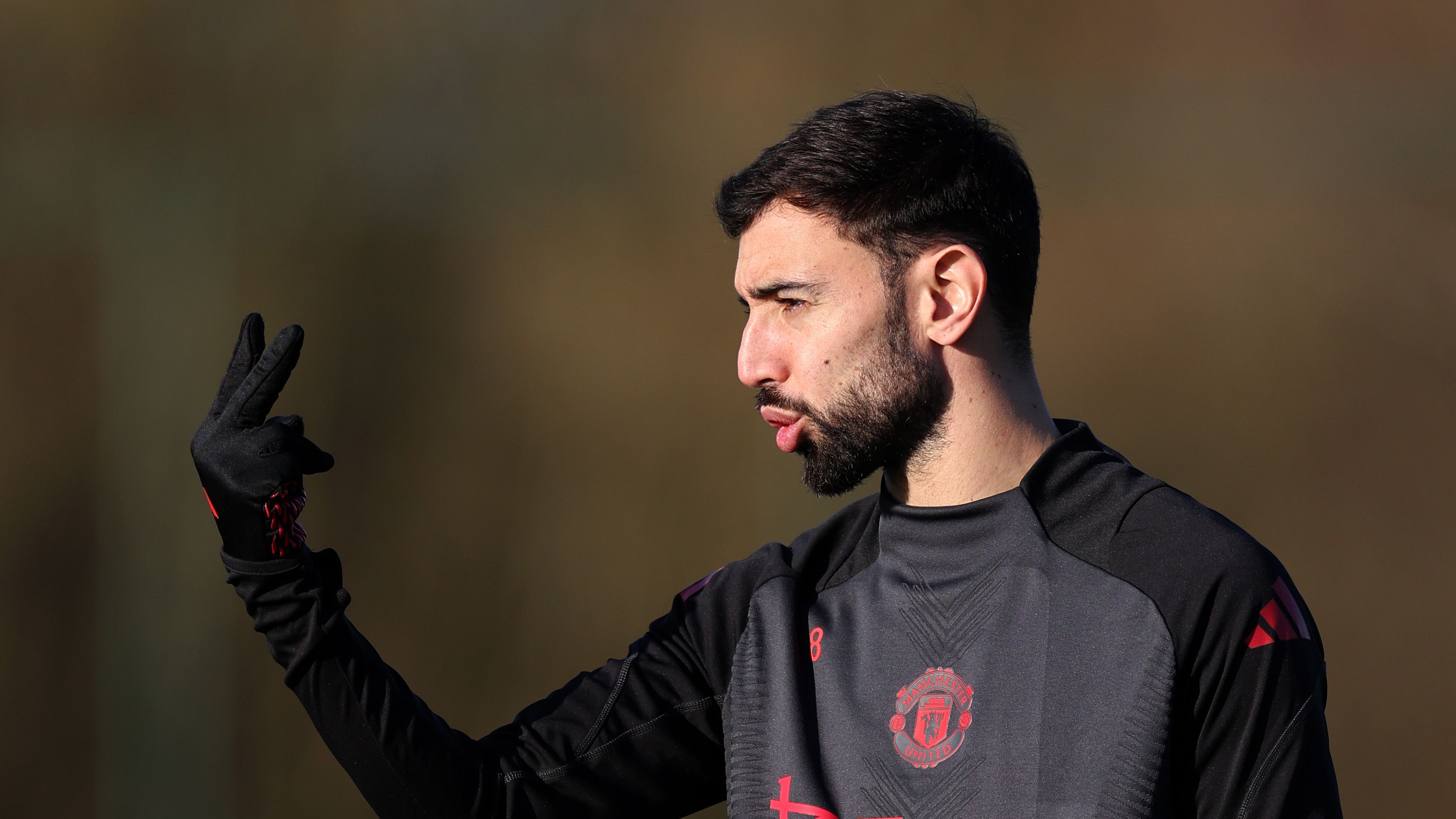 Manchester United Training Session And Press Conference - UEFA Europa League 2024/25 League Phase MD5