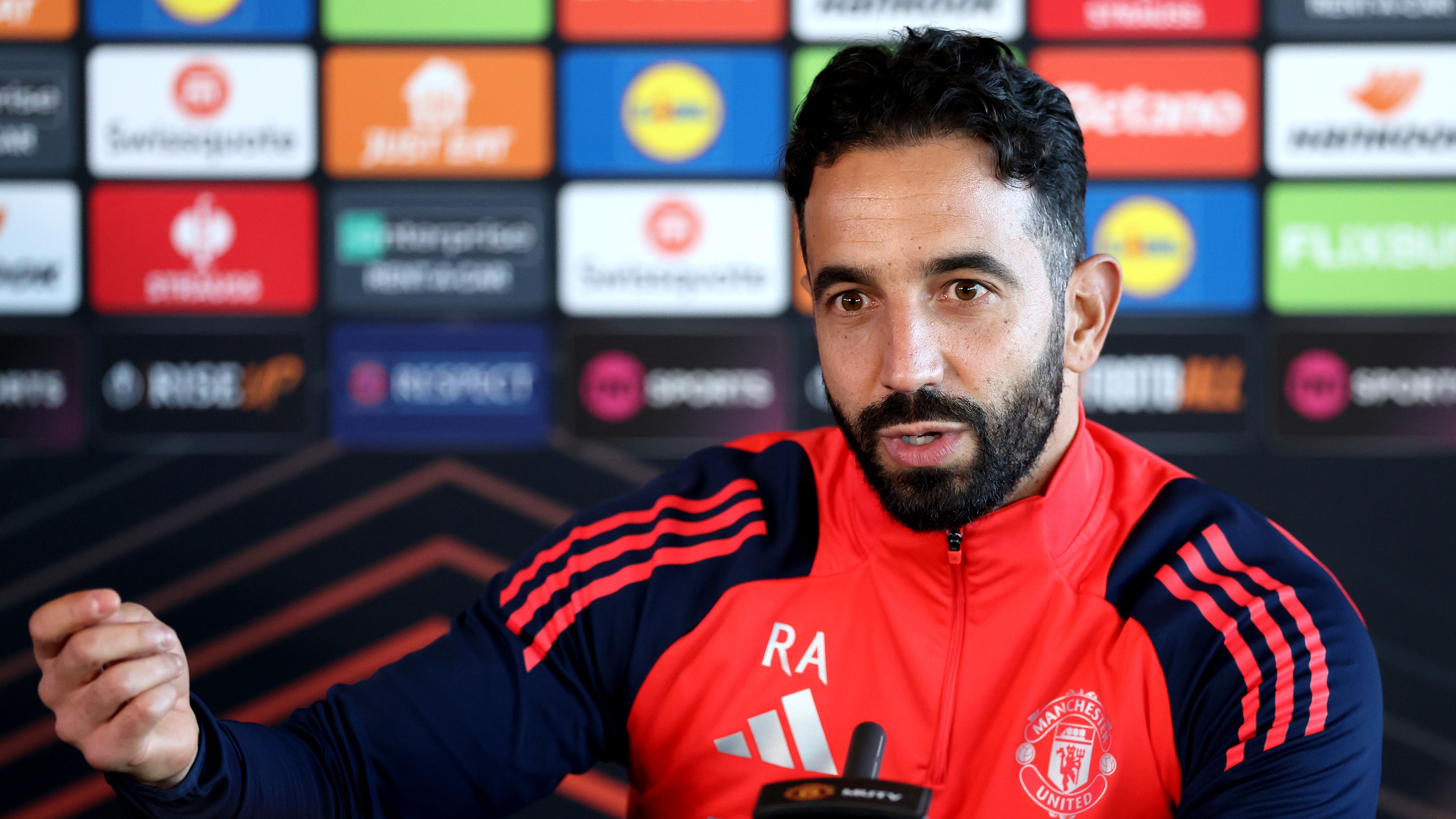 Manchester United Training Session And Press Conference - UEFA Europa League 2024/25 League Phase MD5