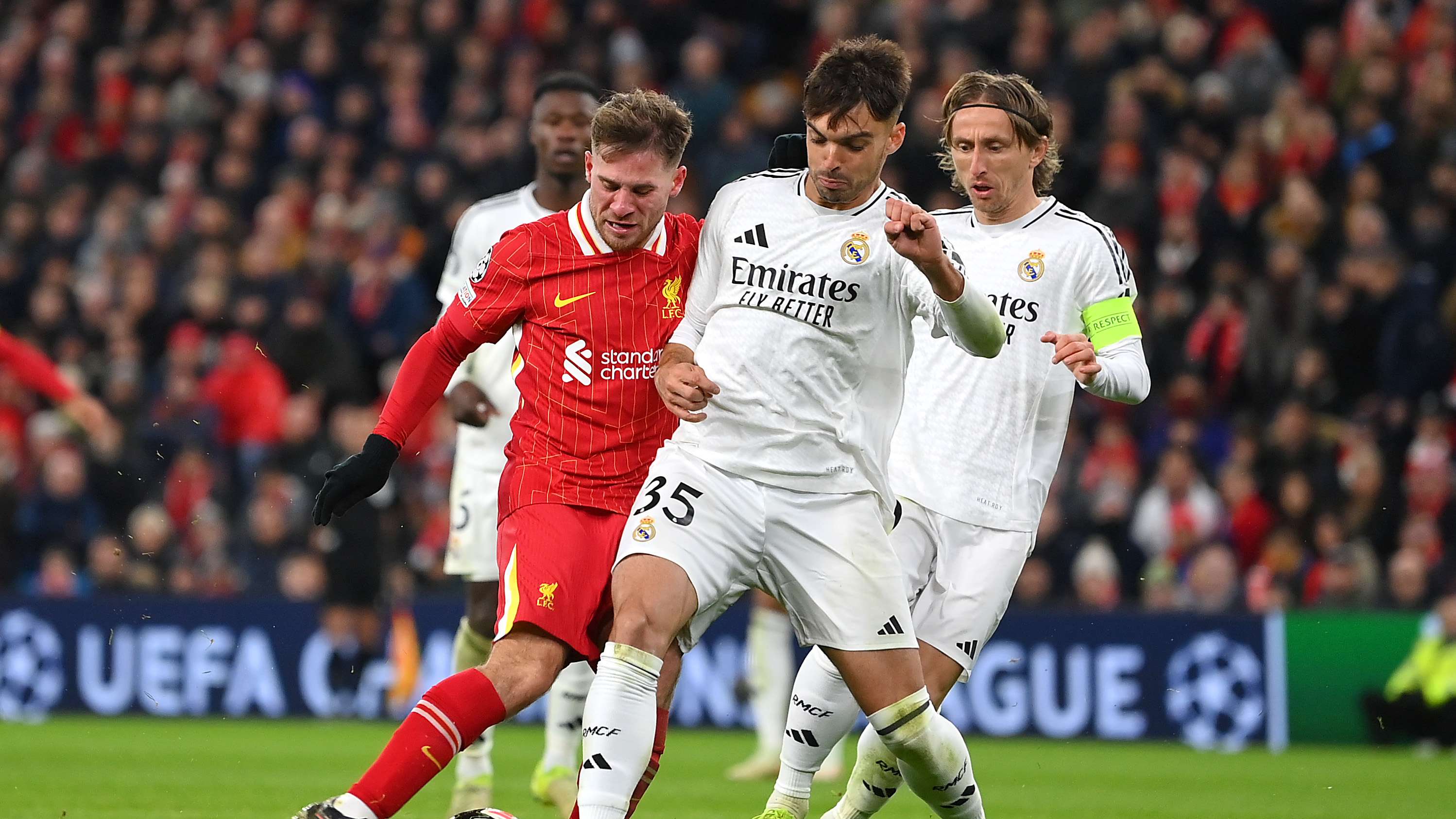 Liverpool FC v Real Madrid C.F. - UEFA Champions League 2024/25 League Phase MD5