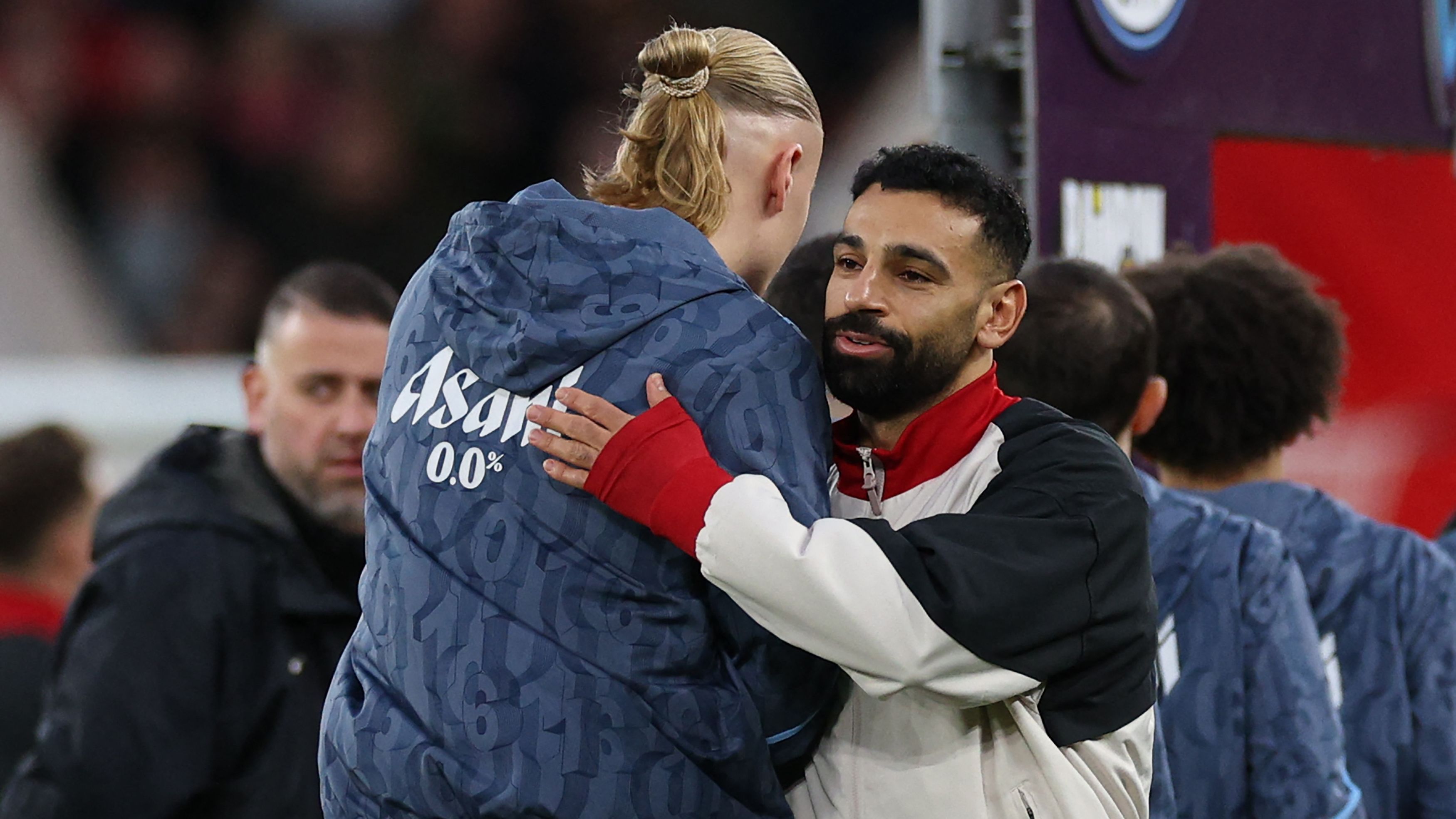 هالاند وصلاح