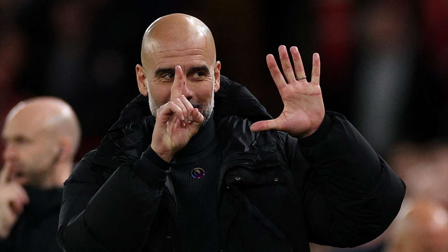 You're getting sacked in the morning' - Liverpool fans mock Pep Guardiola during 2-0 win as smirking Man City boss brilliantly responds with 'six titles' gesture | Goal.com