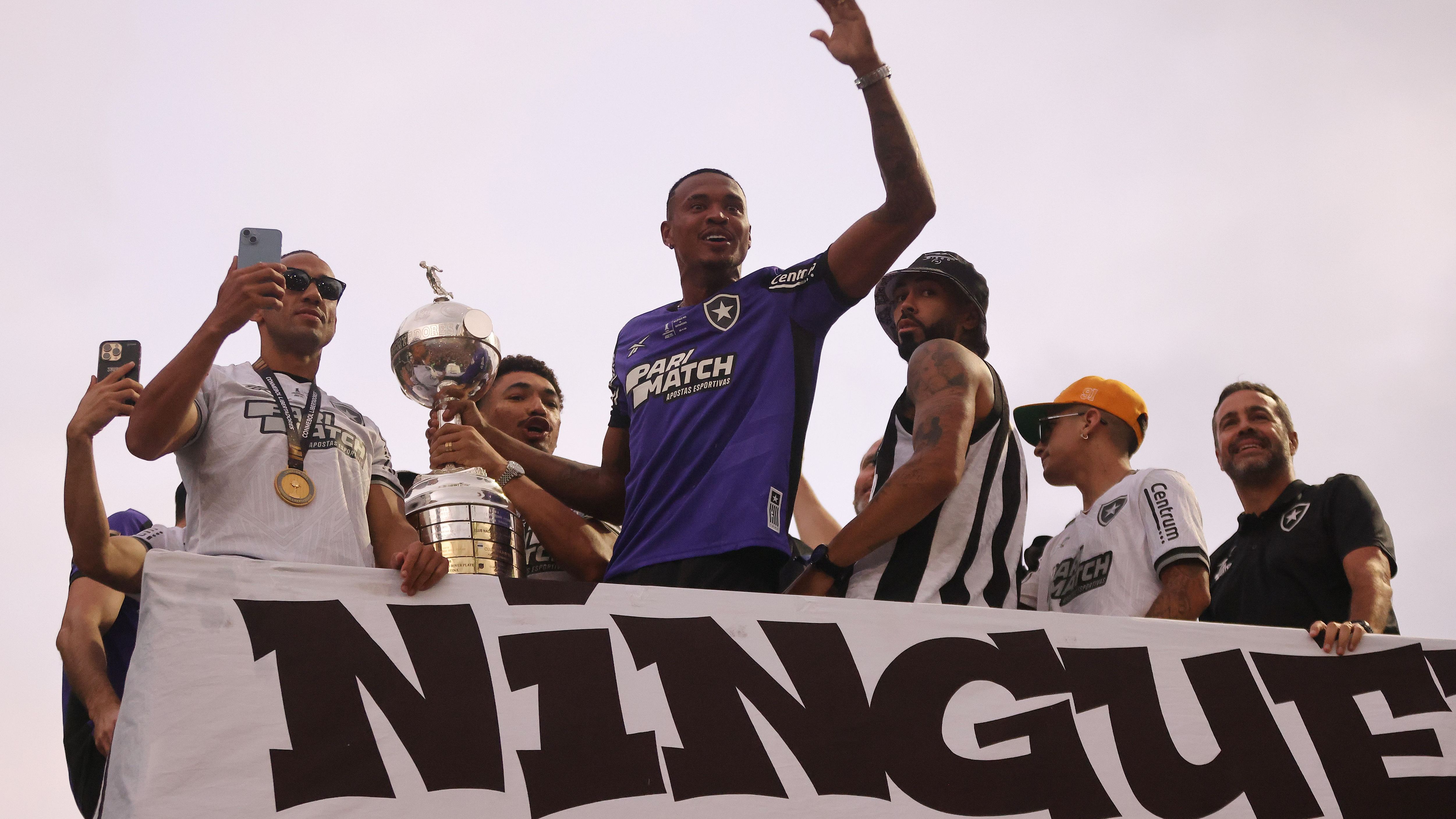 Botafogo Celebrate After Winning Their First Copa CONMEBOL Liberadores 2024