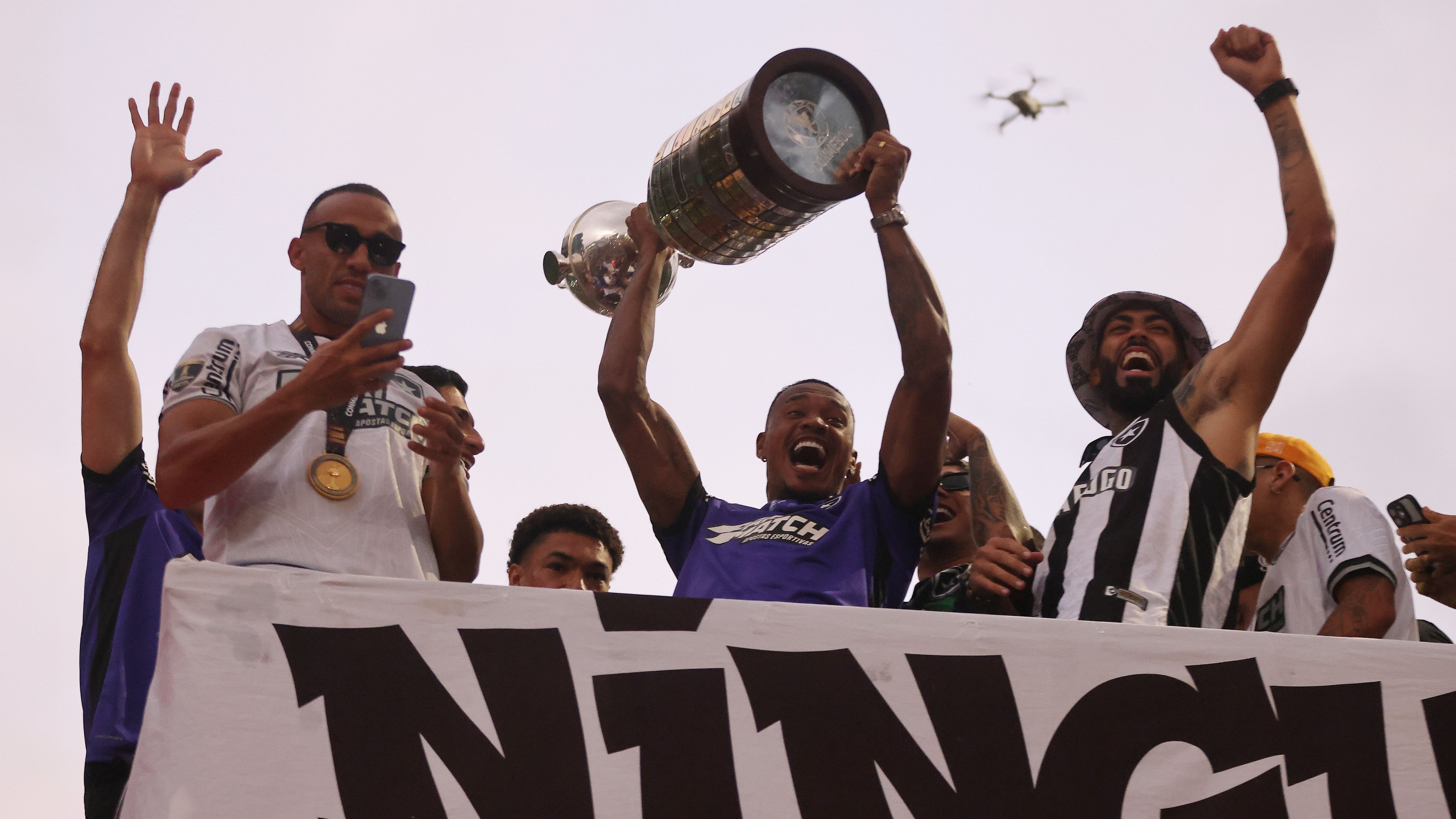 Botafogo Celebrate After Winning Their First Copa CONMEBOL Liberadores 2024