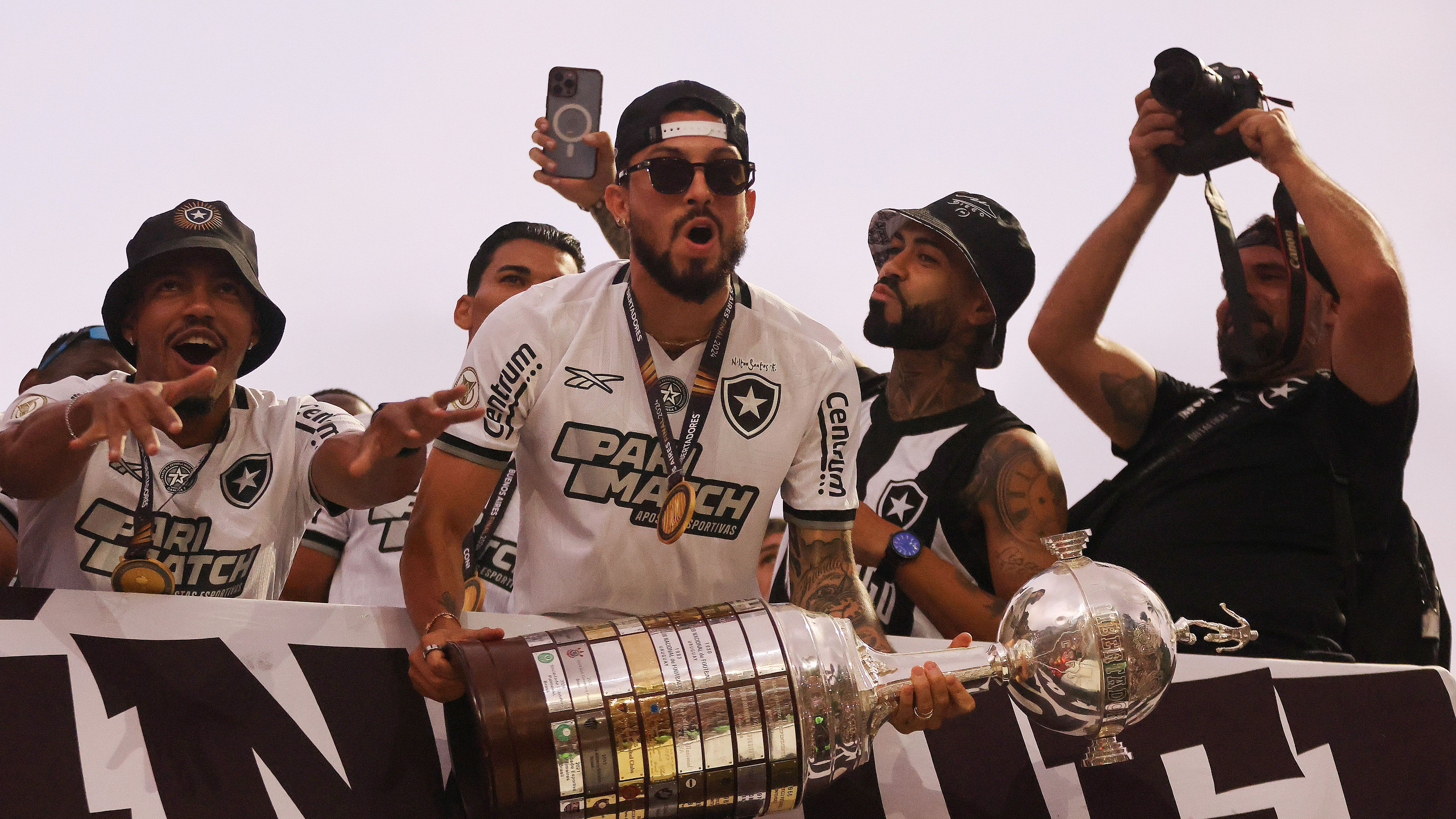 Botafogo Celebrate After Winning Their First Copa CONMEBOL Liberadores 2024