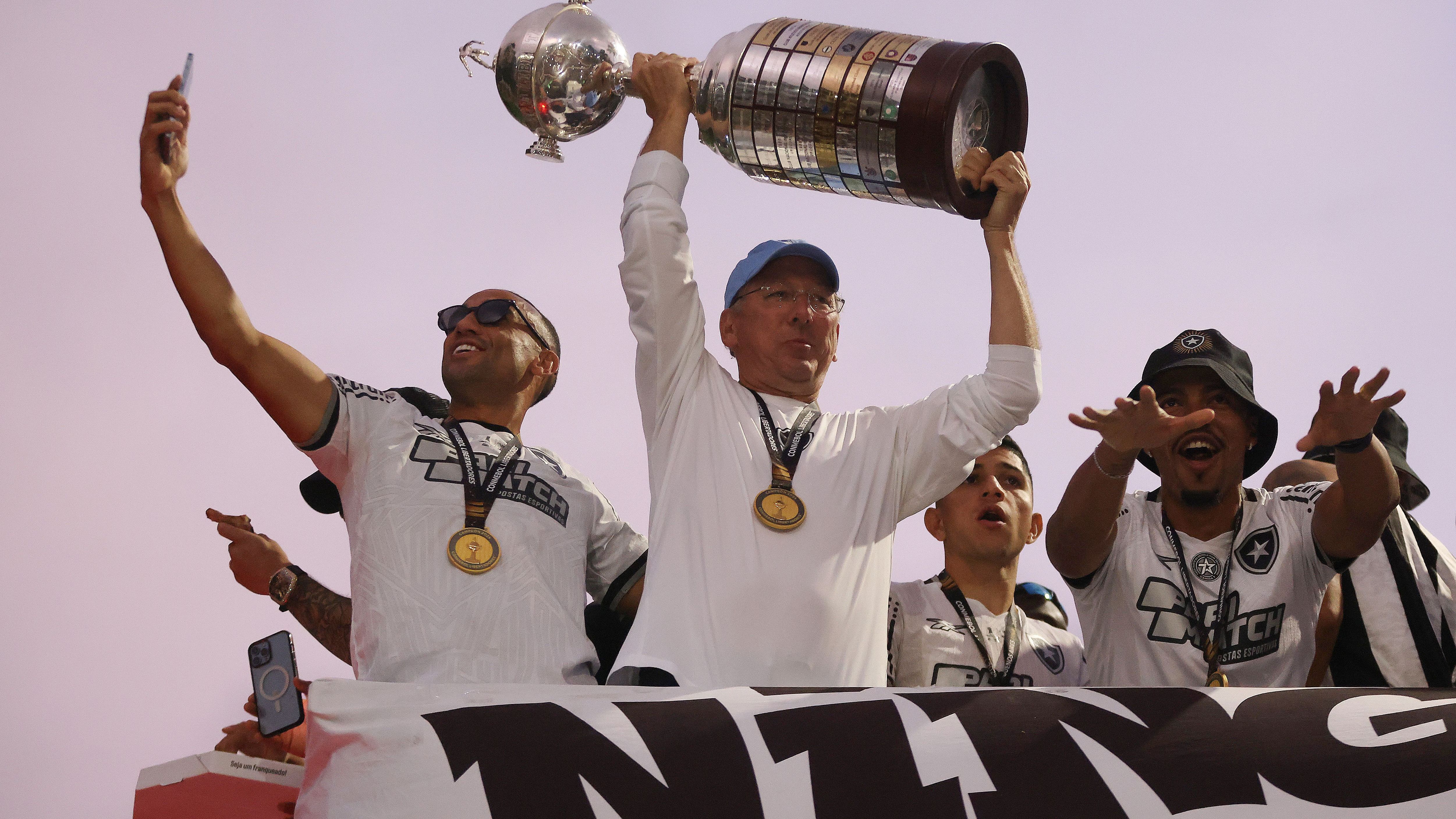 Botafogo Celebrate After Winning Their First Copa CONMEBOL Liberadores 2024