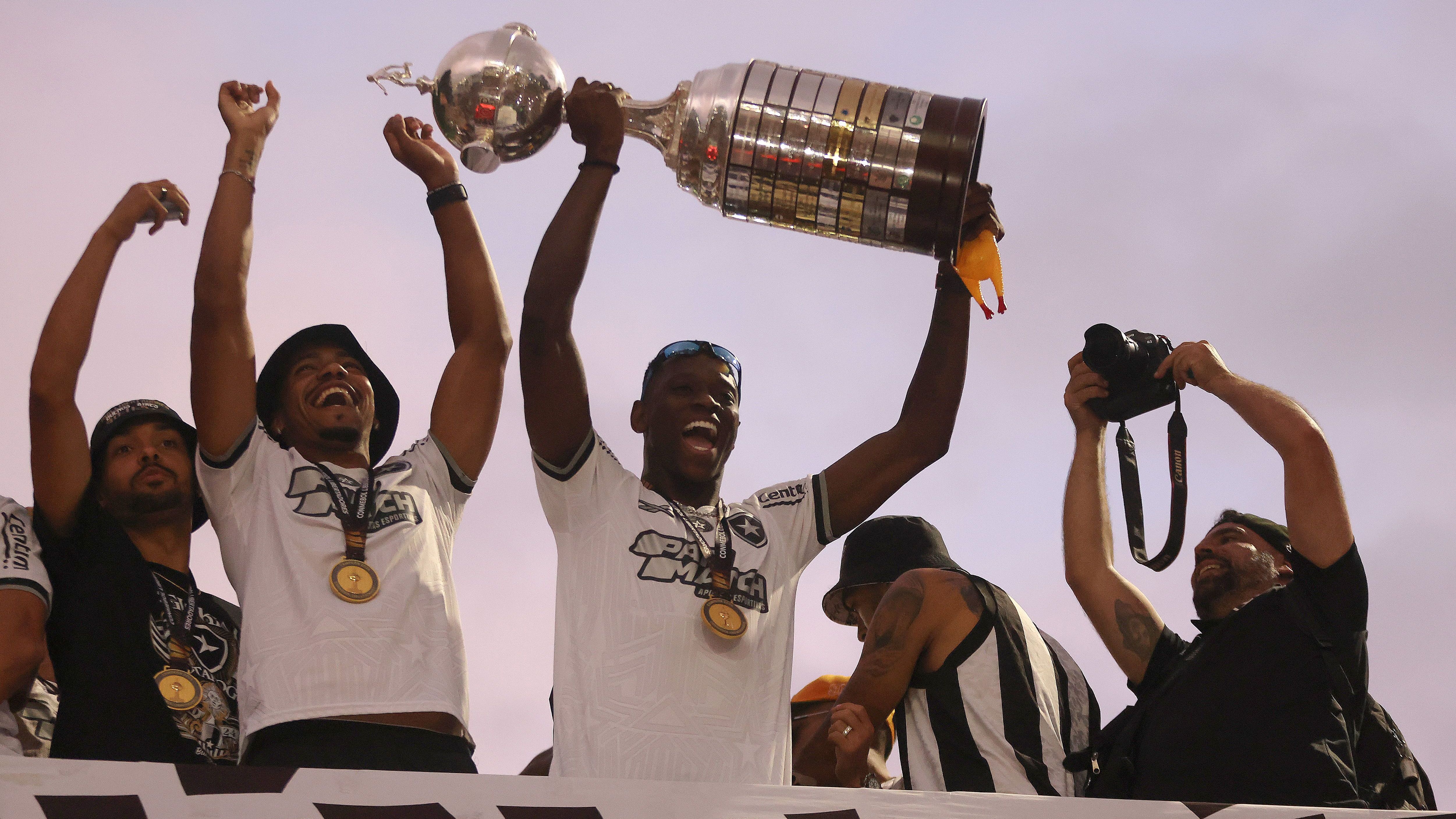 Botafogo Celebrate After Winning Their First Copa CONMEBOL Liberadores 2024