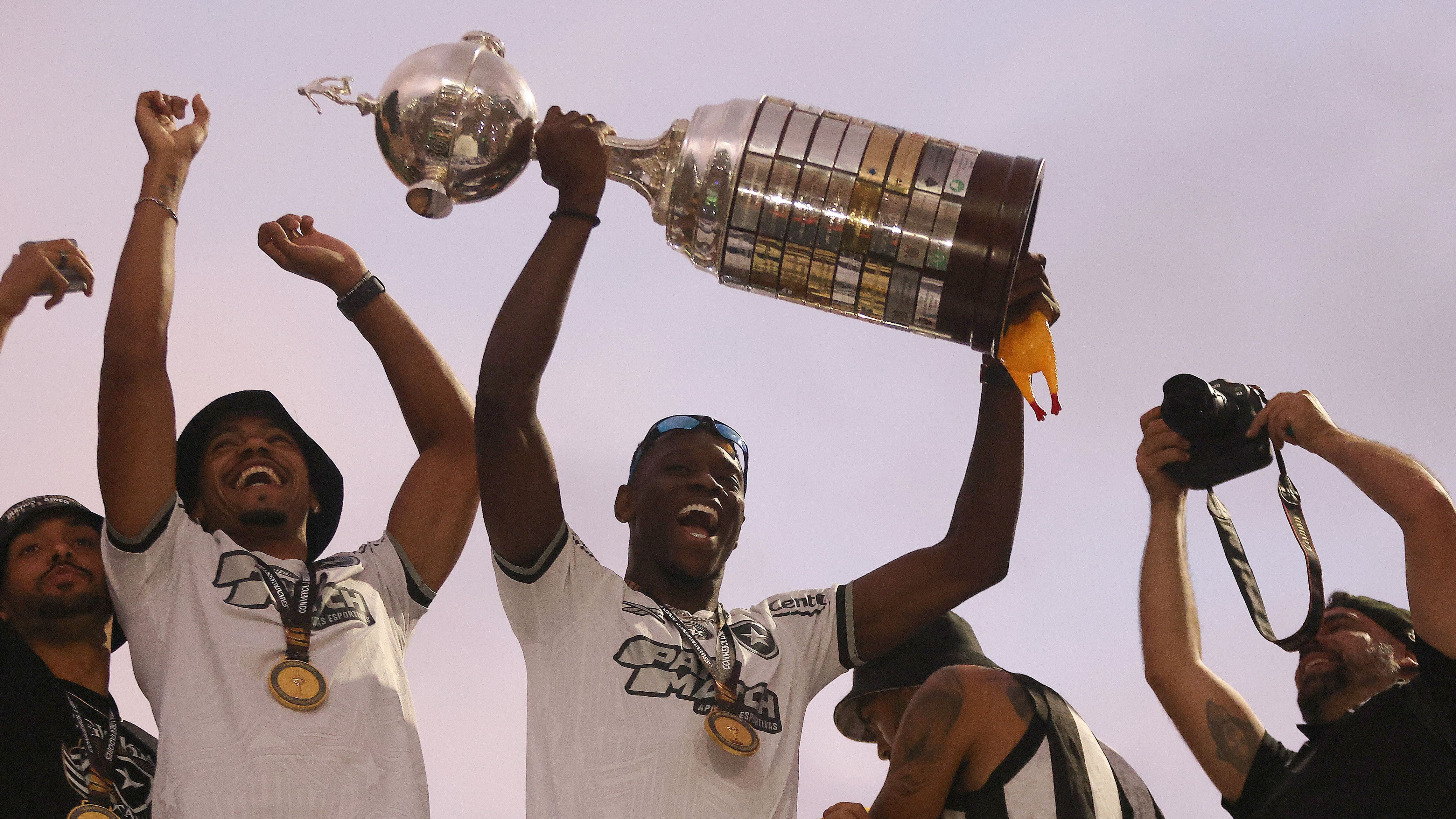 Botafogo Celebrate After Winning Their First Copa CONMEBOL Liberadores 2024