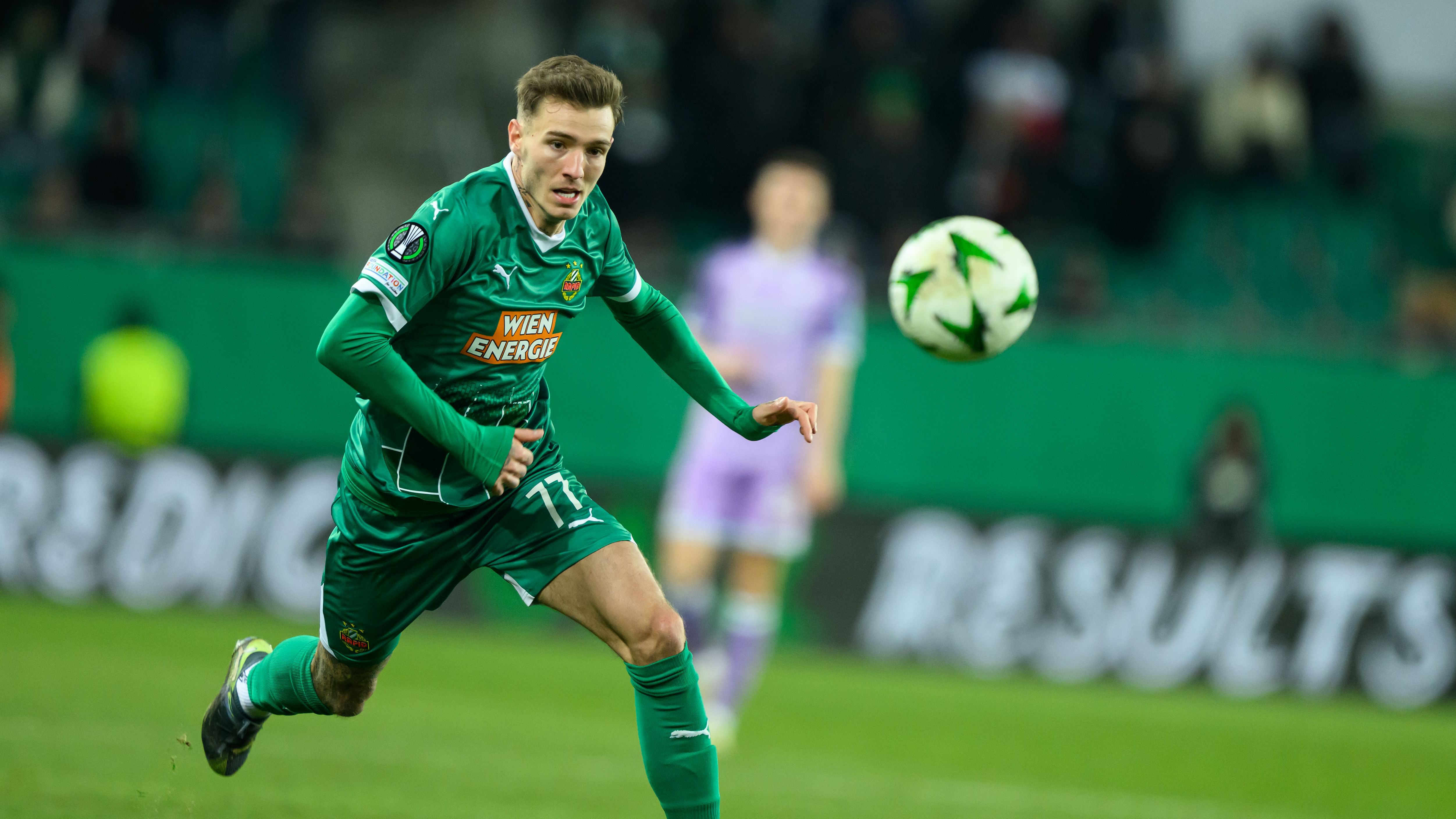 SK Rapid v Shamrock Rovers FC - UEFA Conference League 2024/25 League Phase MD4