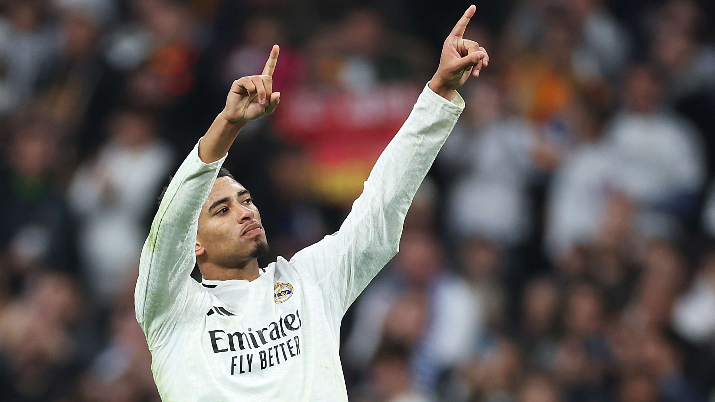 'HERO's touching words': Vinicius Jr sent three-word message to Bellingham after Real Madrid star bounces back from Liverpool defeat with goal in Getafe win