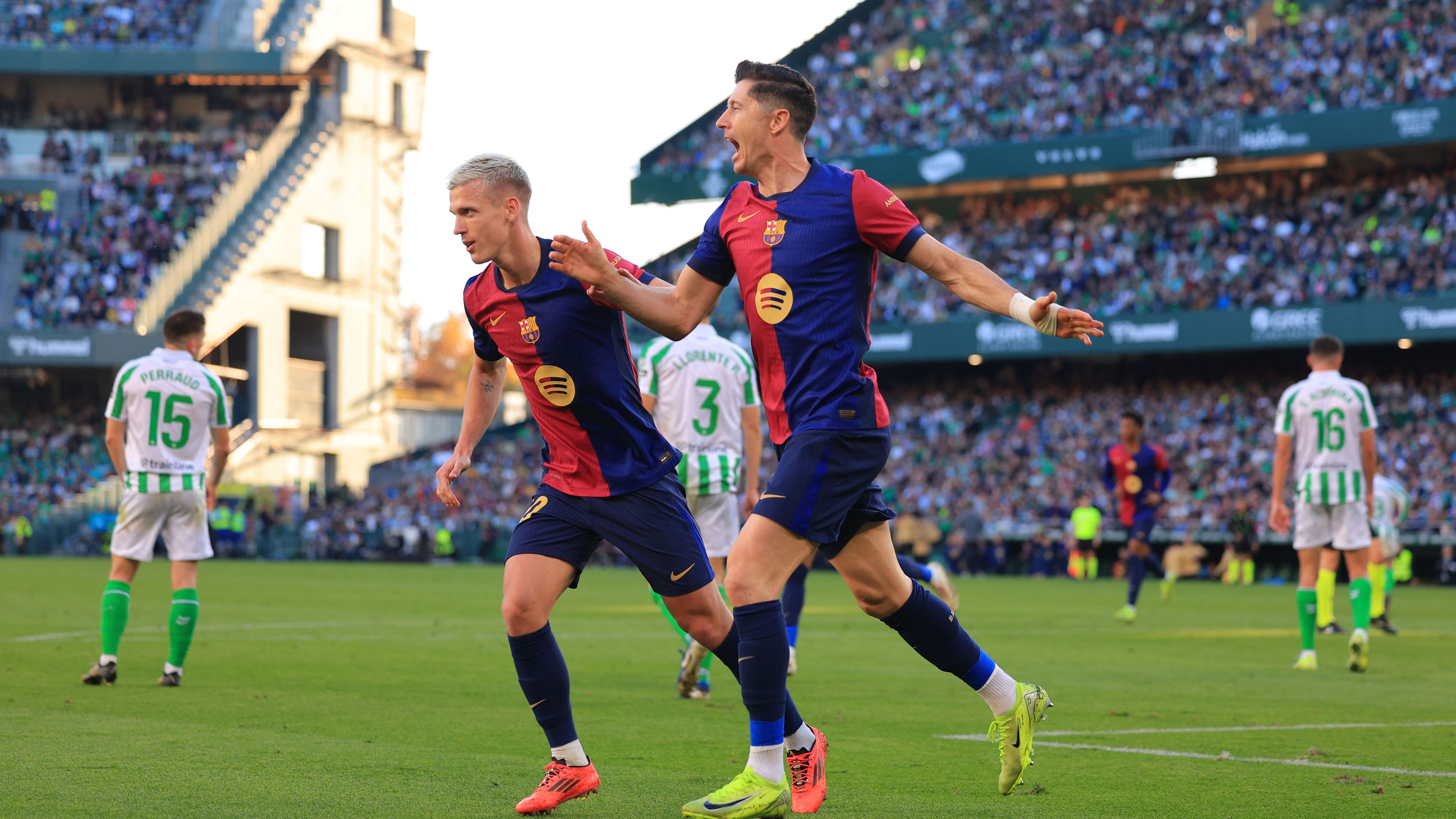 Real Betis Balompie v FC Barcelona - La Liga EA Sports