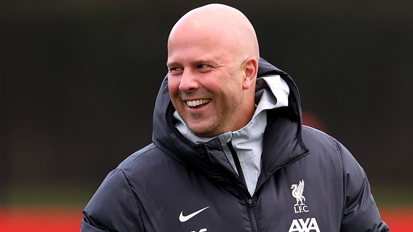 Liverpool FC Training Session And Press Conference - UEFA Champions League 2024/25 League Phase MD6