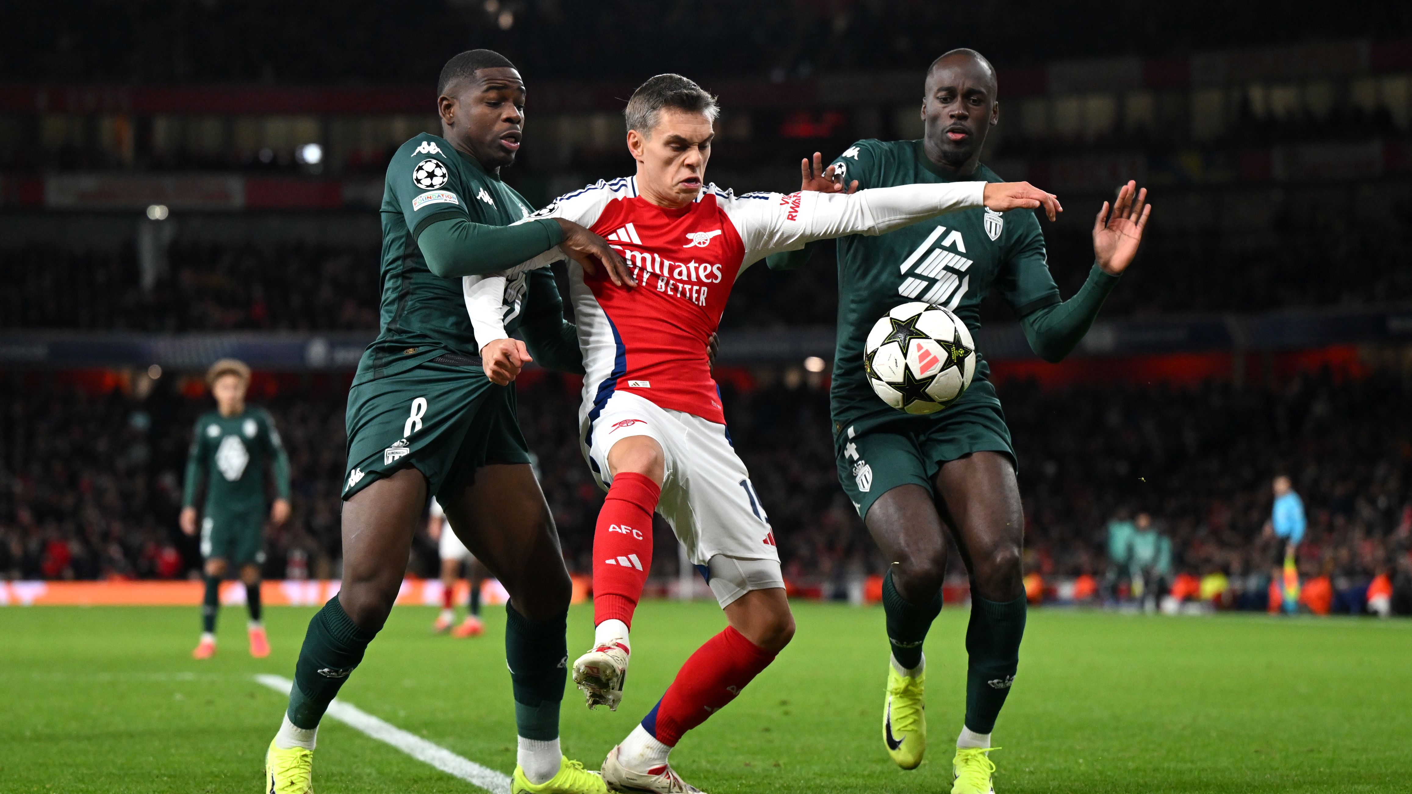 Arsenal FC v AS Monaco - UEFA Champions League 2024/25 League Phase MD6