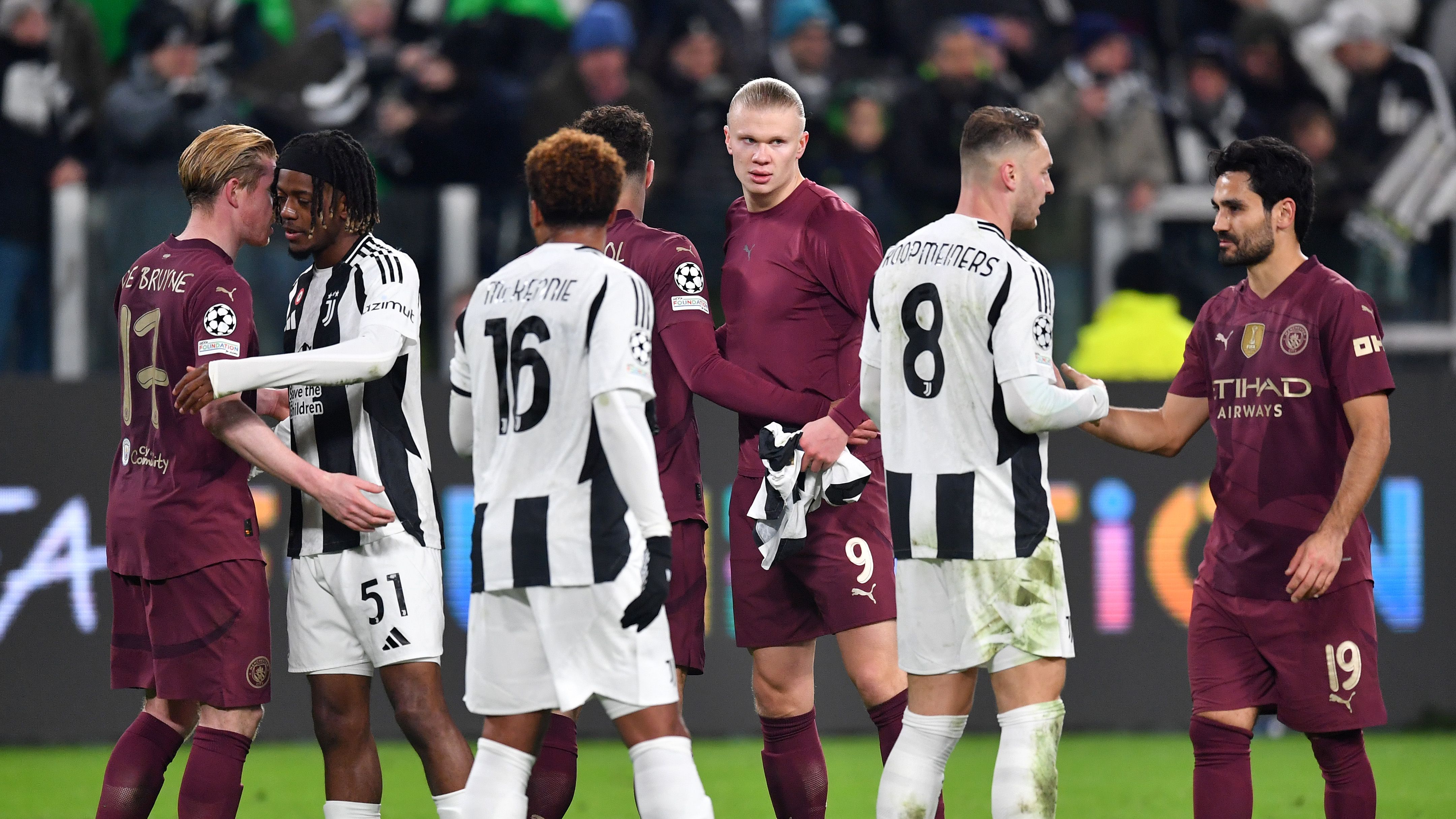 Juventus v Manchester City - UEFA Champions League 2024/25 League Phase MD6