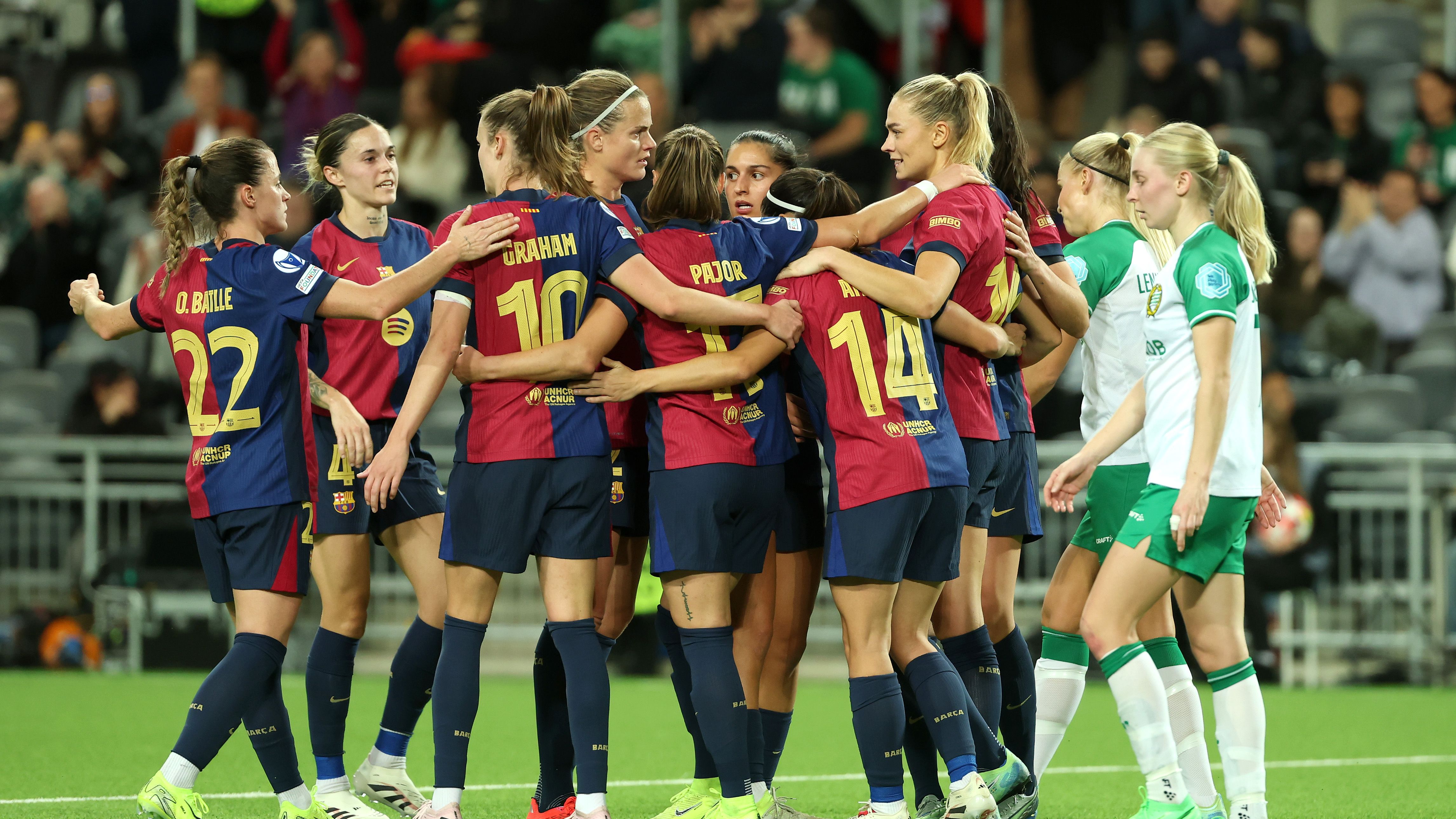 Hammarby IF v FC Barcelona - UEFA Women's Champions League 2024/25 Group Stage MD5