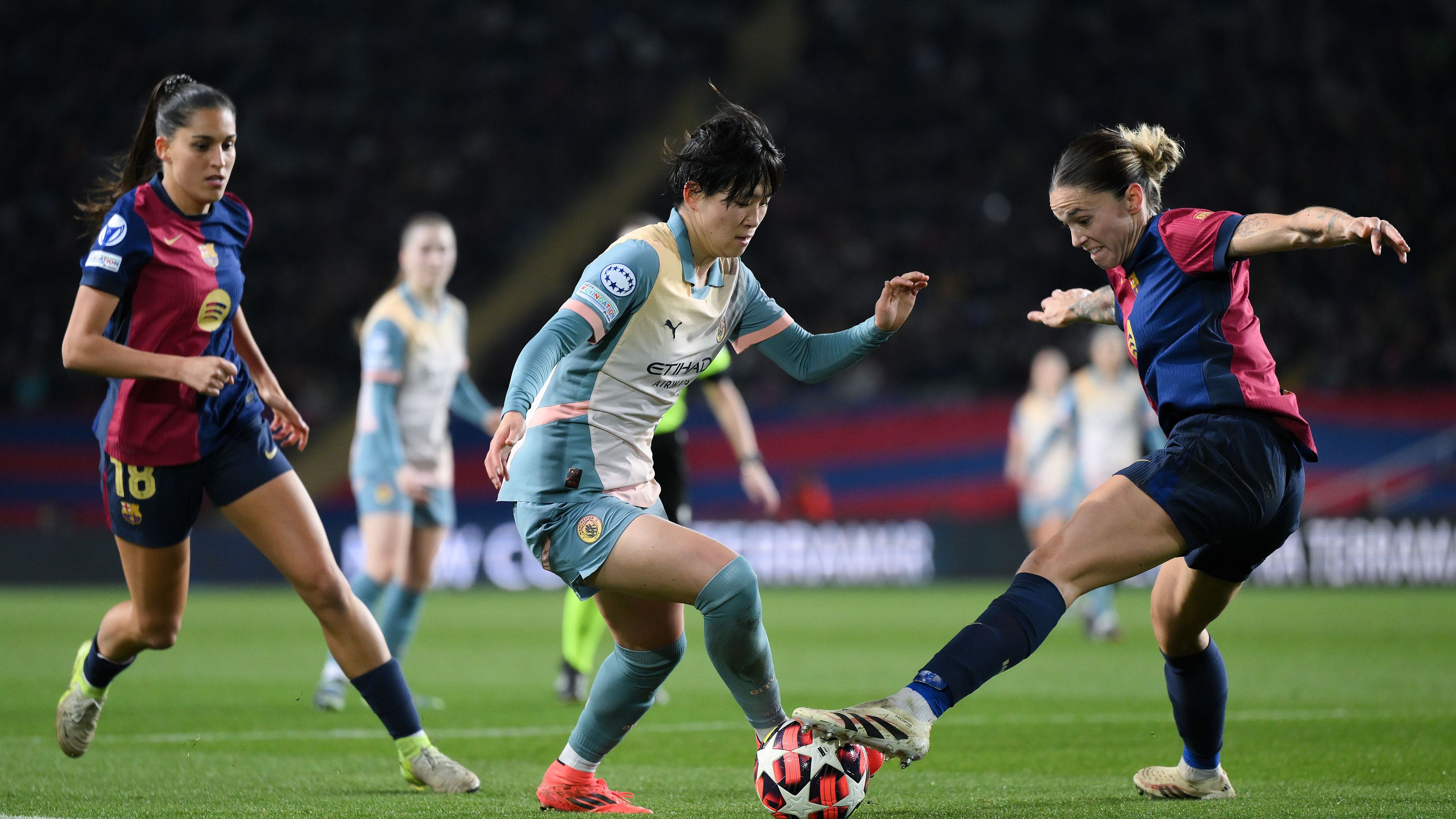 FC Barcelona v Manchester City - UEFA Women's Champions League 2024/25 Group Stage MD6