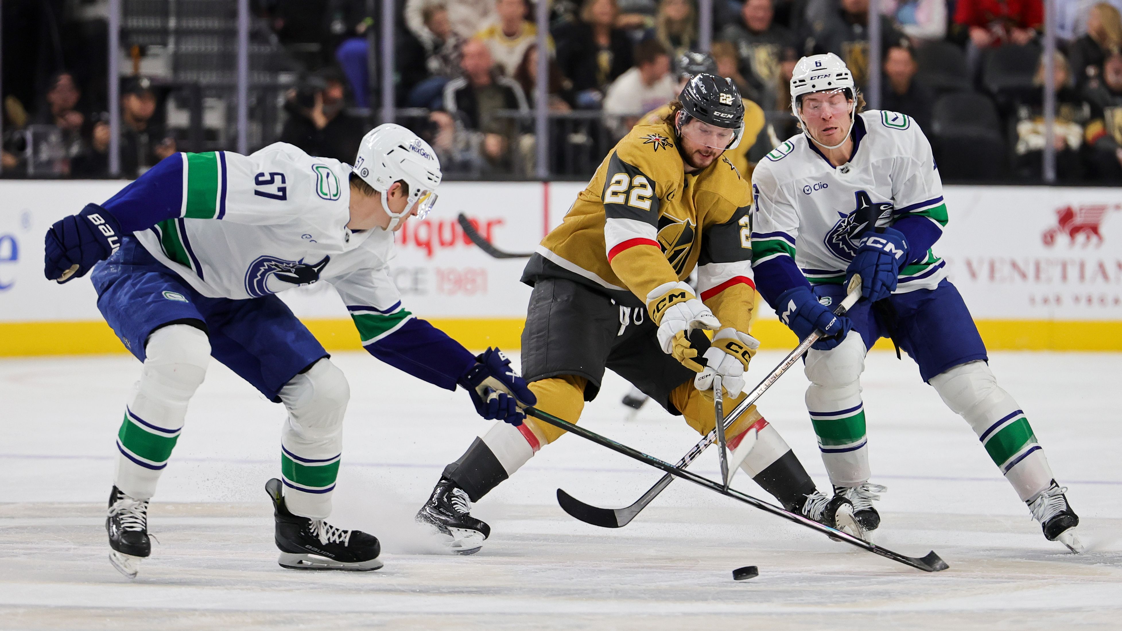 Vancouver Canucks v Vegas Golden Knights