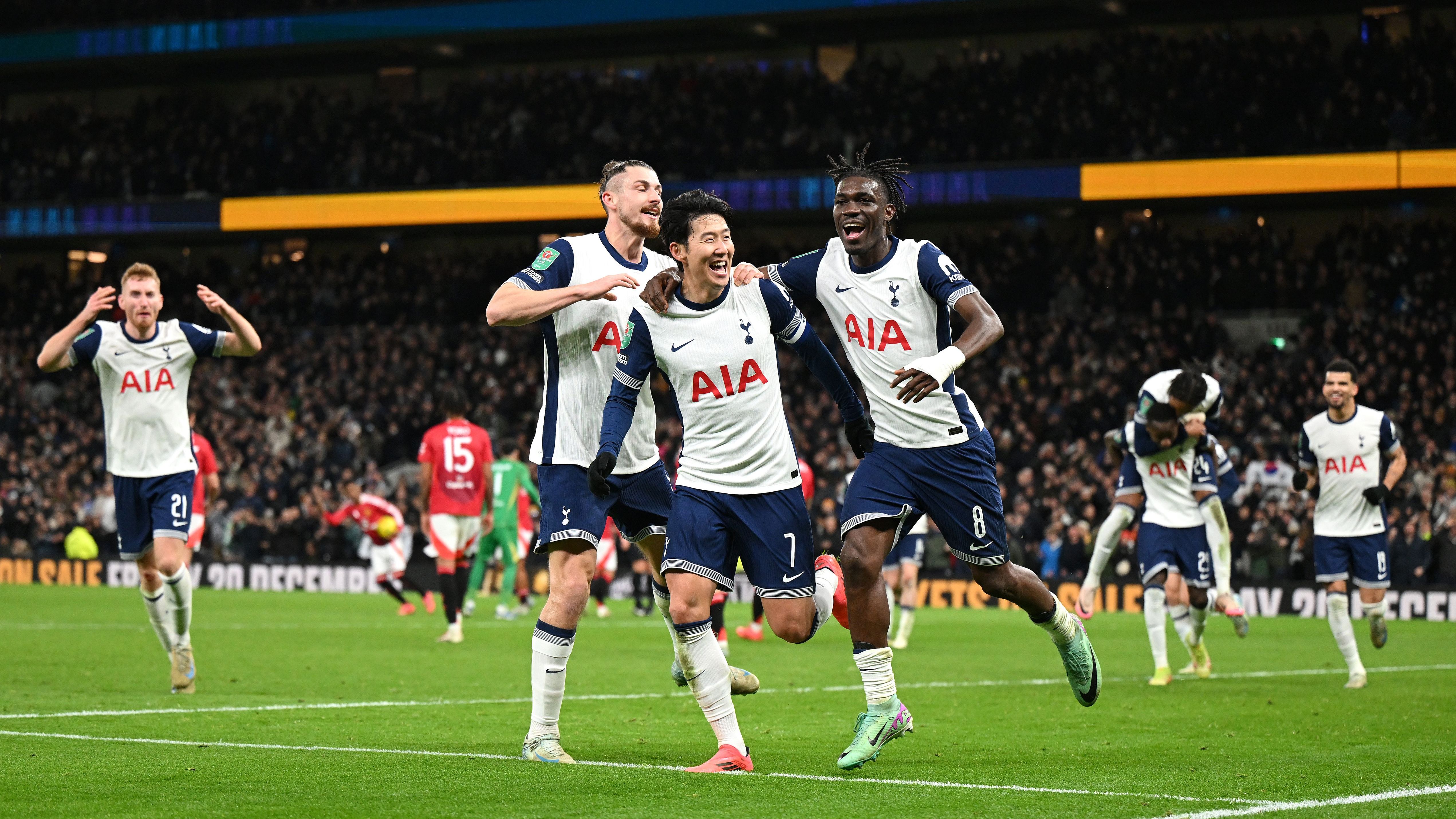 Tottenham Hotspur v Manchester United - Carabao Cup Quarter Final