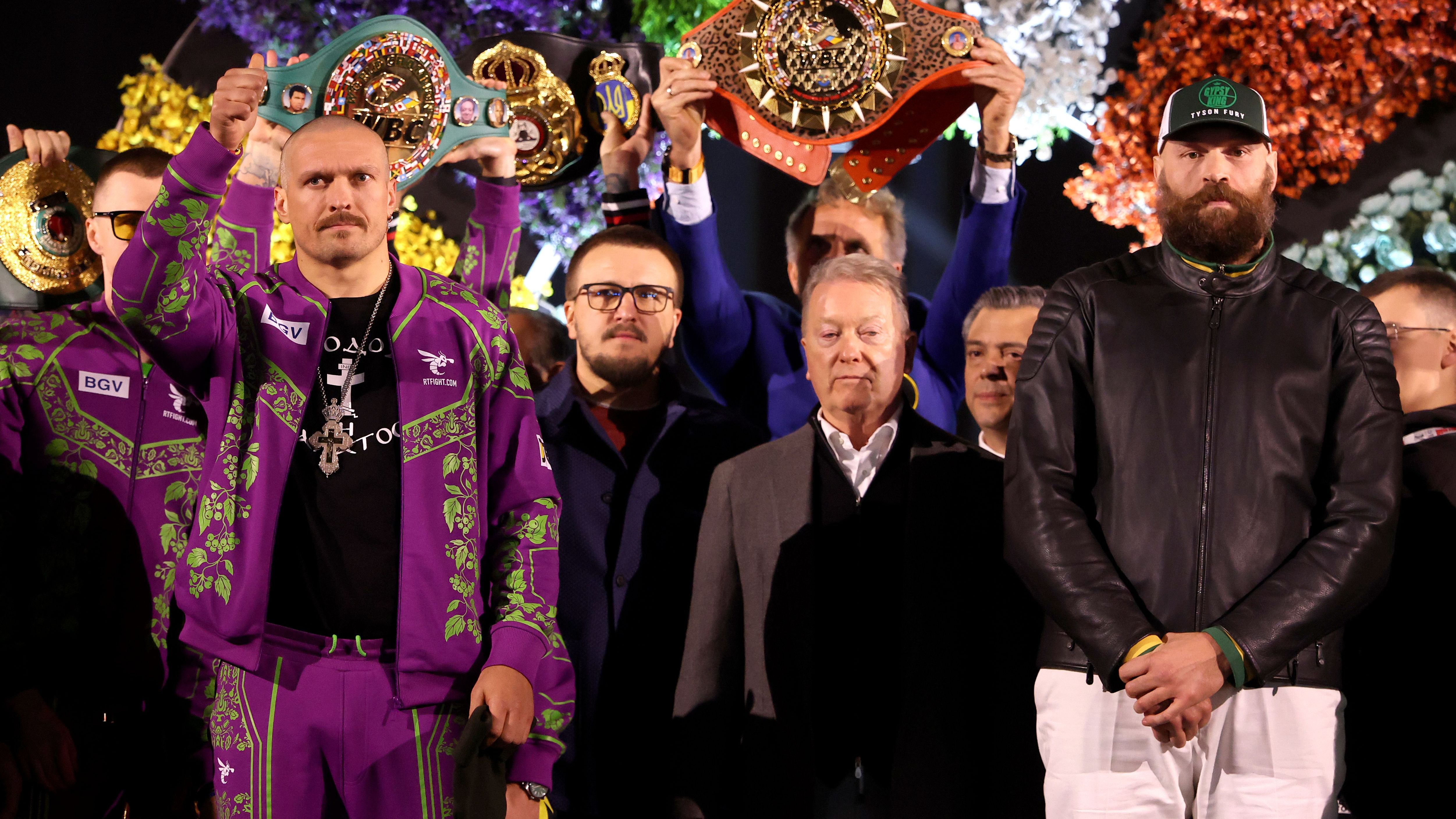 Oleksandr Usyk v Tyson Fury 2 - Weigh In