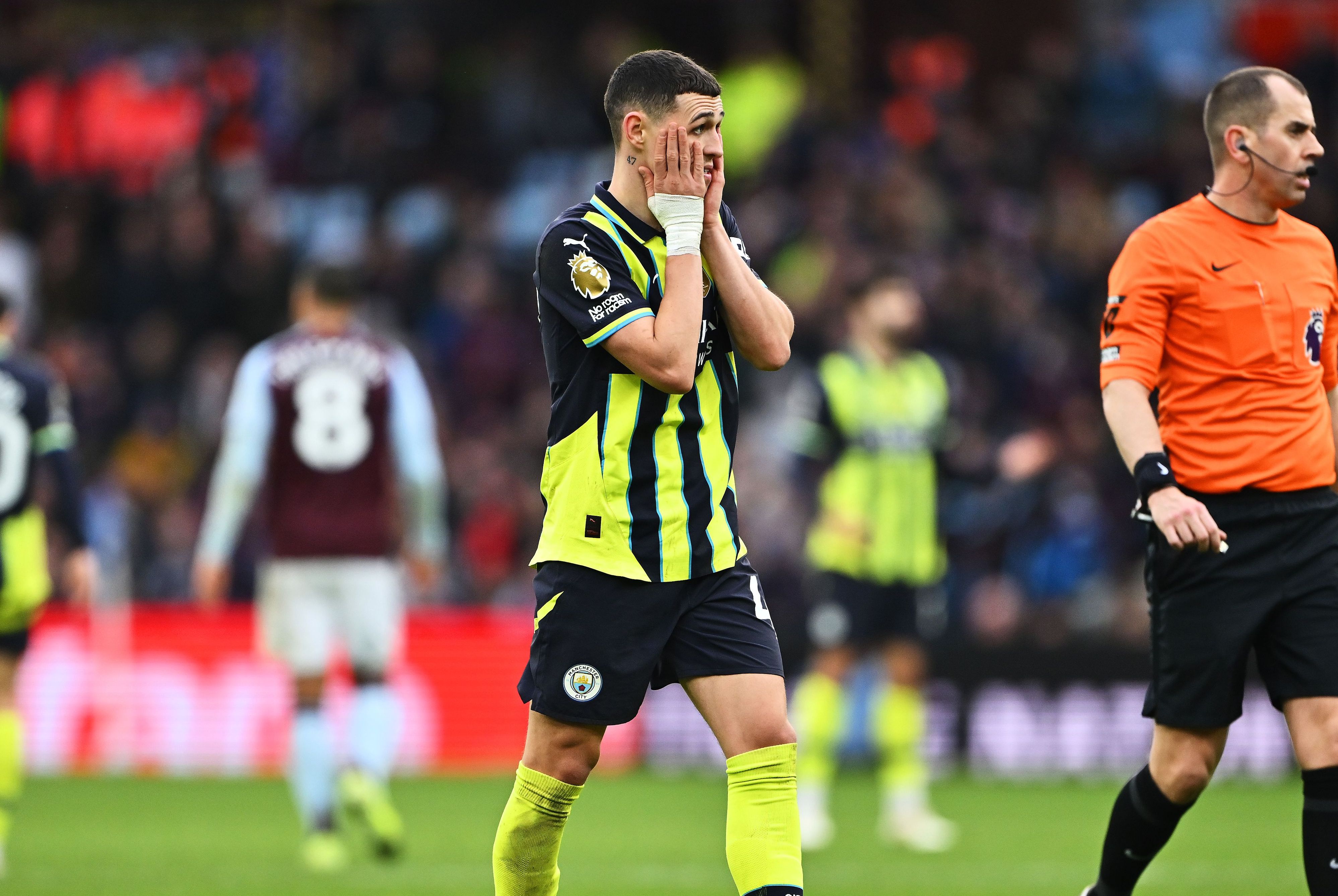 Aston Villa FC v Manchester City FC - Premier League